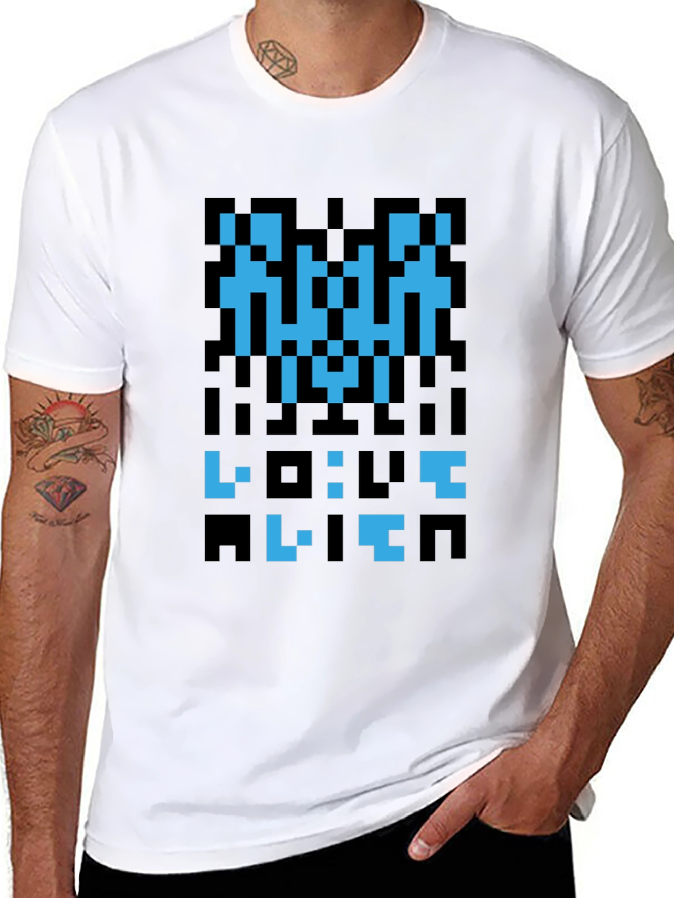 Pixel Art T-Shirt - Retro Gaming Style