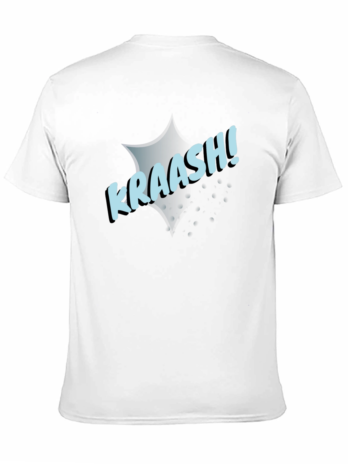 KRAAASH! Graphic Print Black T-Shirt