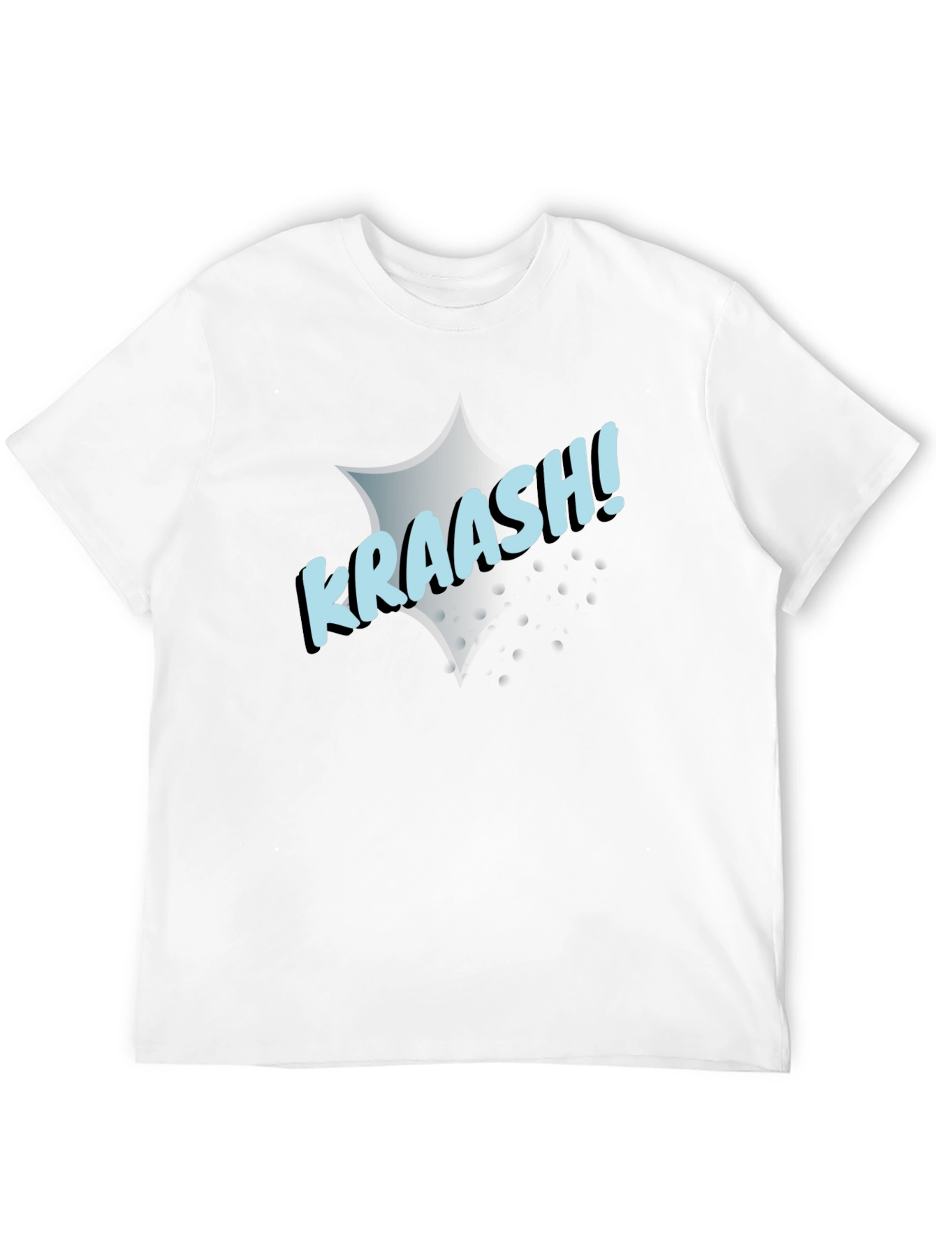 KRAAASH! Graphic Print Black T-Shirt