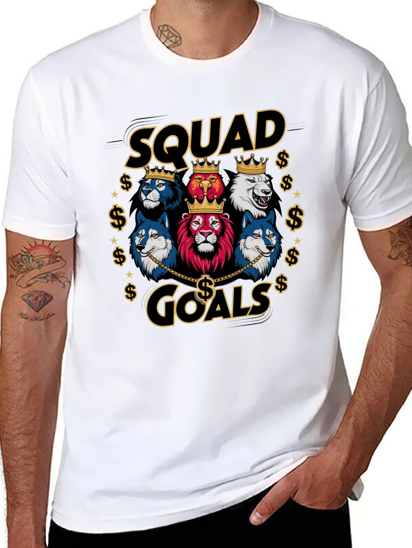 Squad Goals Graphic Tee