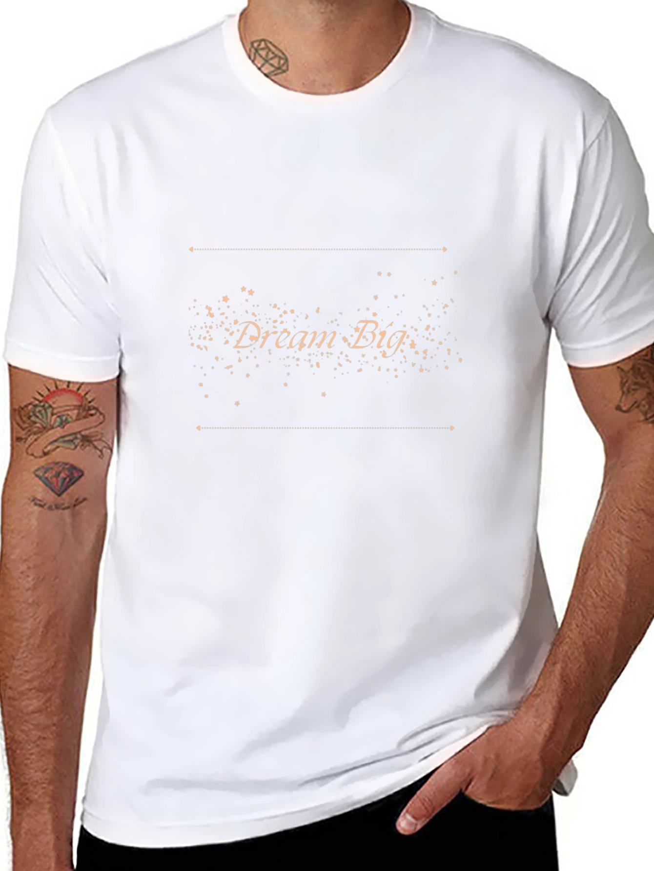 Dream Big Graphic T-Shirt - Black
