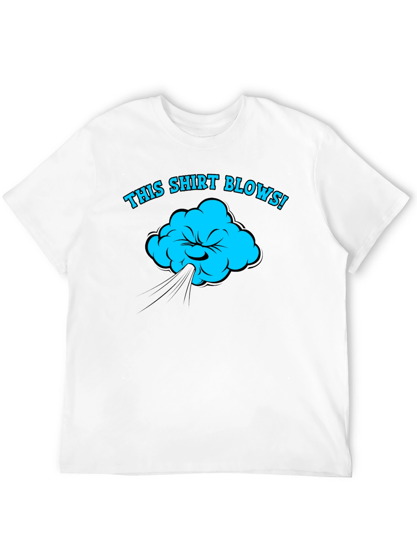 Funny This Shirt Blows! Graphic Tee
