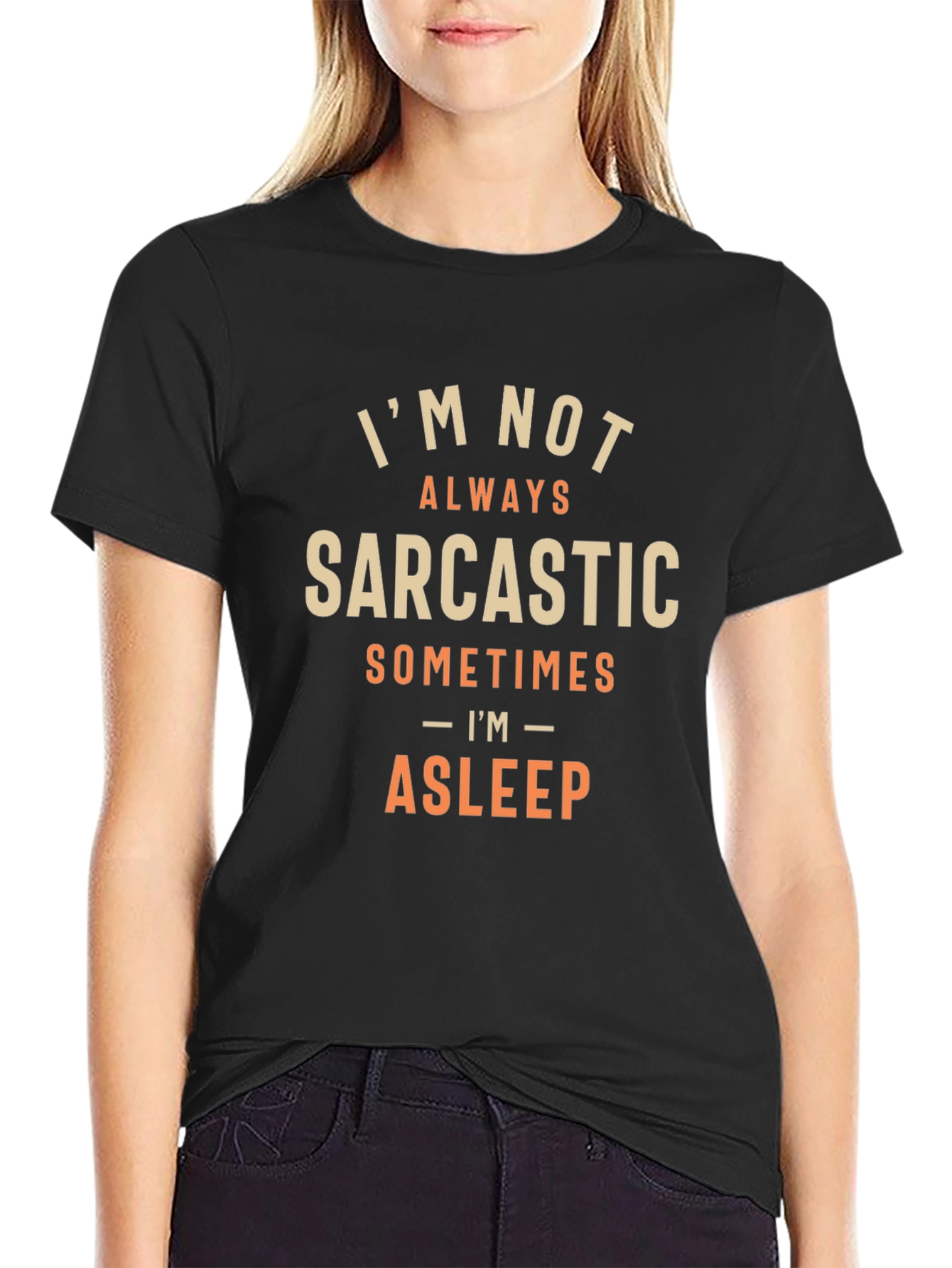 Sarcastic Sleep T-Shirt - Funny Graphic Tee