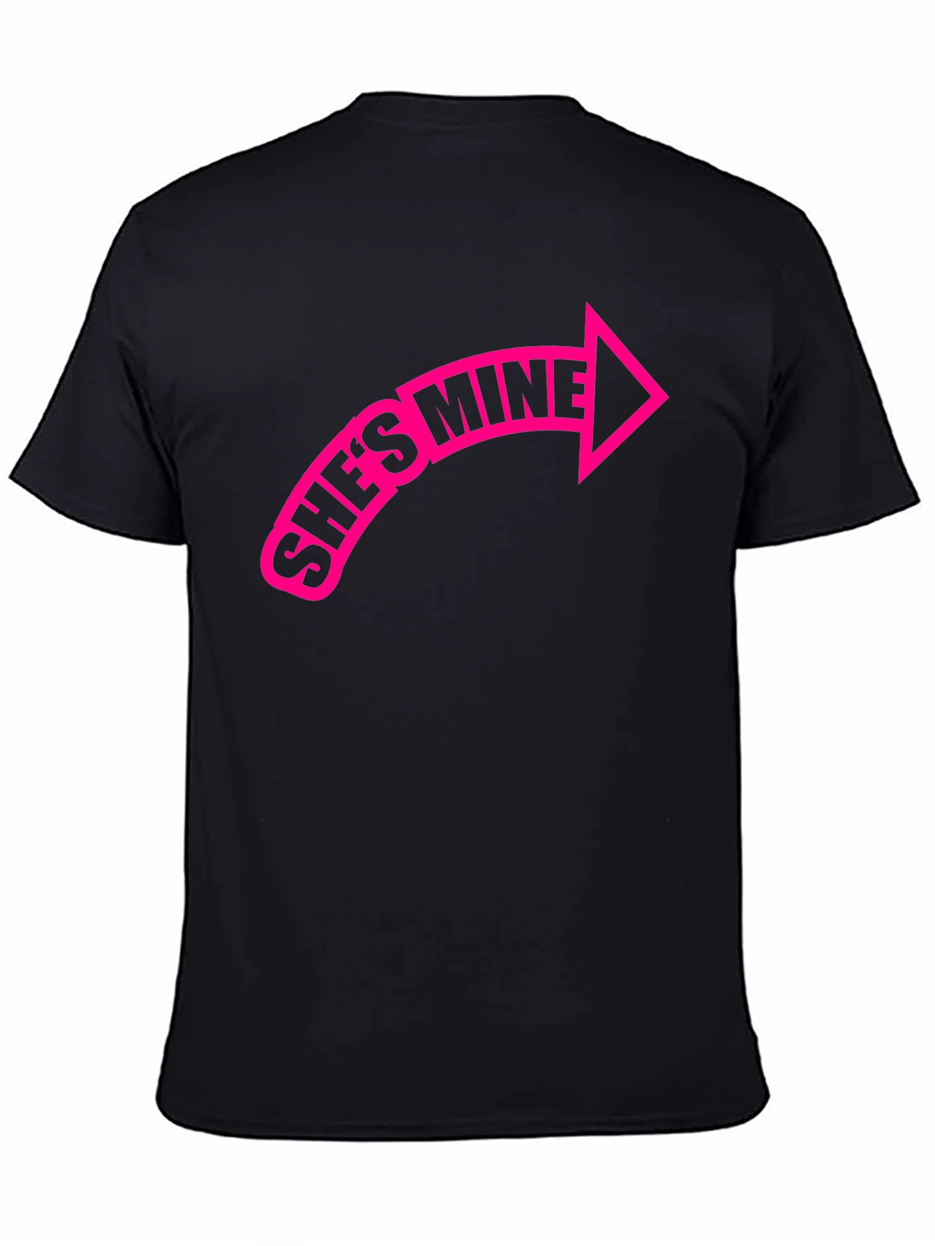 Shes Mine Arrow T-Shirt - Funny Couple Tee