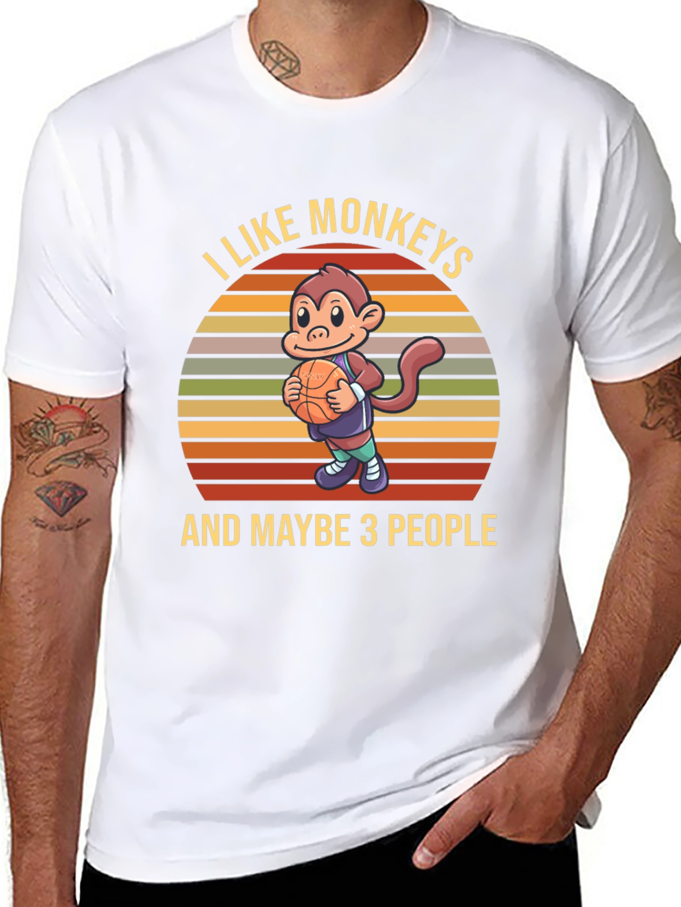 I Like Monkeys T-Shirt