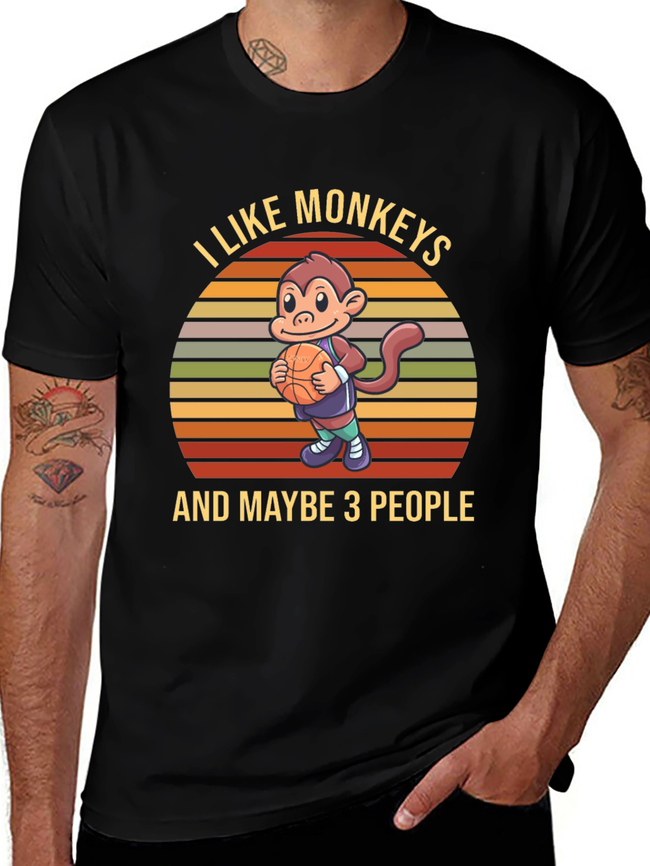 I Like Monkeys T-Shirt