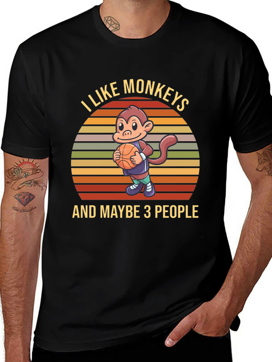 I Like Monkeys T-Shirt