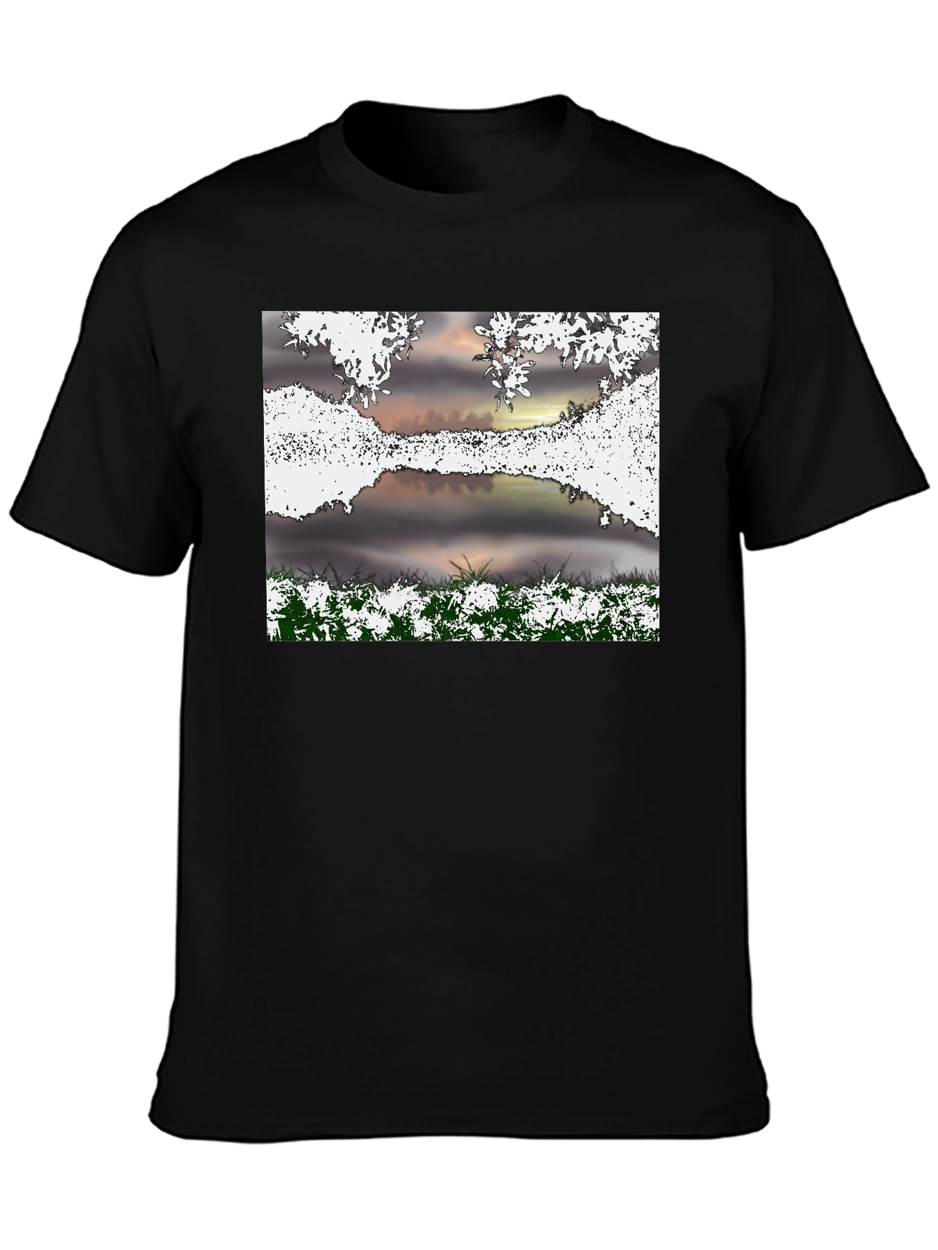 Nature Scene Graphic T-Shirt