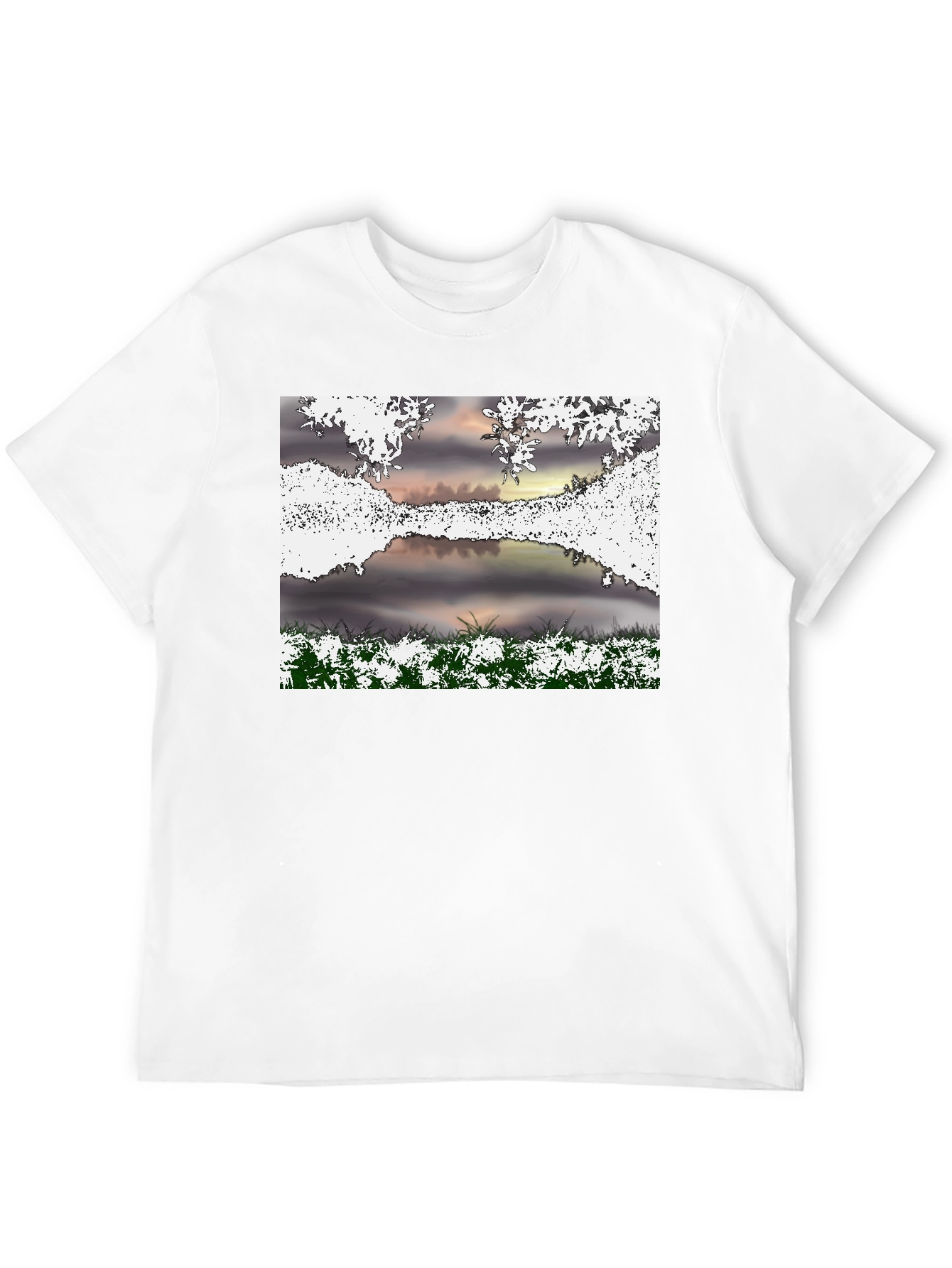 Nature Scene Graphic T-Shirt