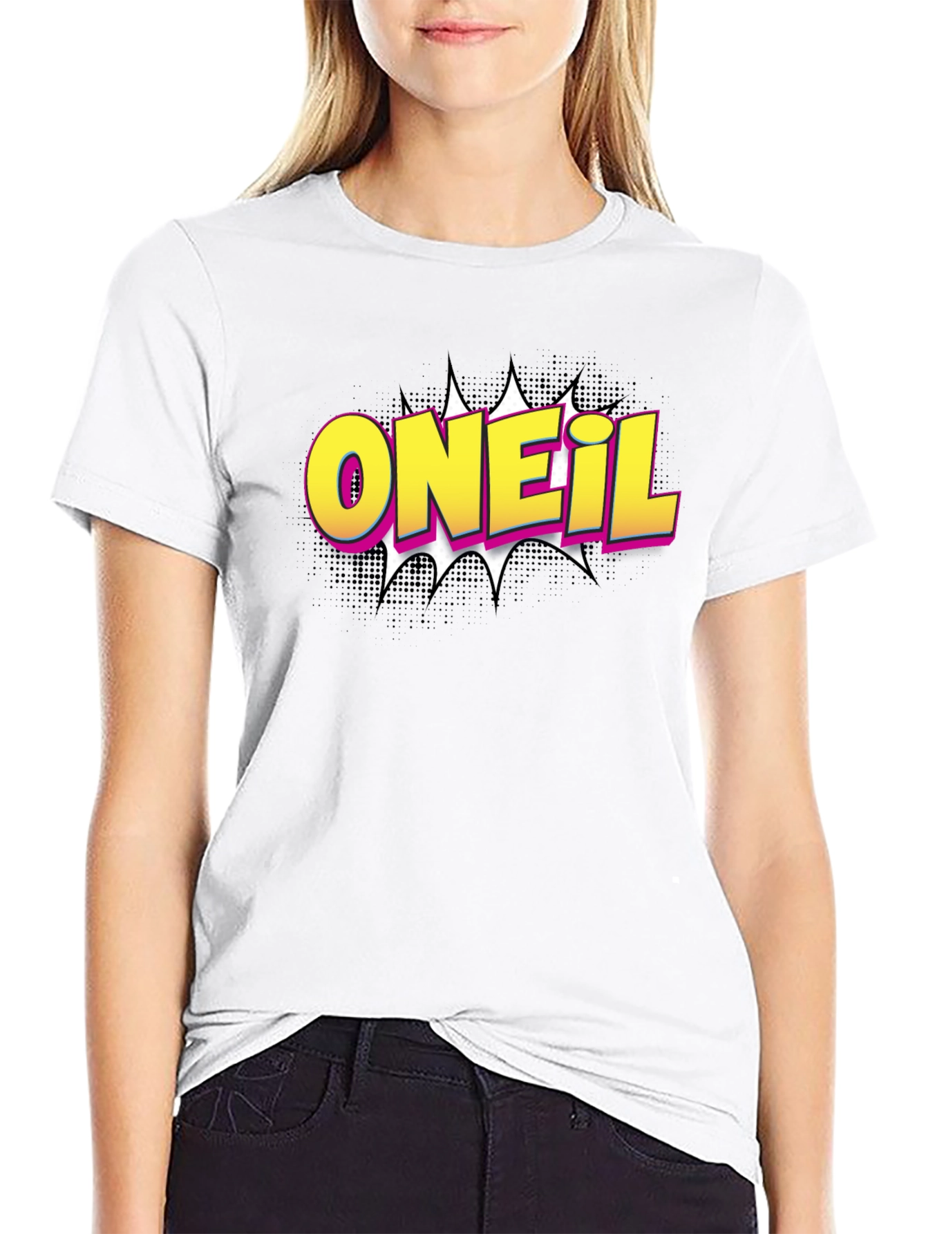 ONEil Comic Style Black T-Shirt