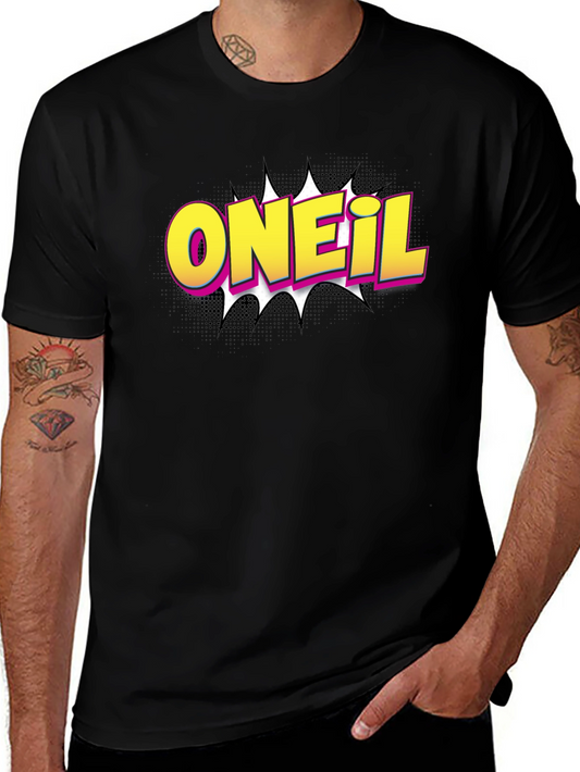 ONEil Comic Style Black T-Shirt