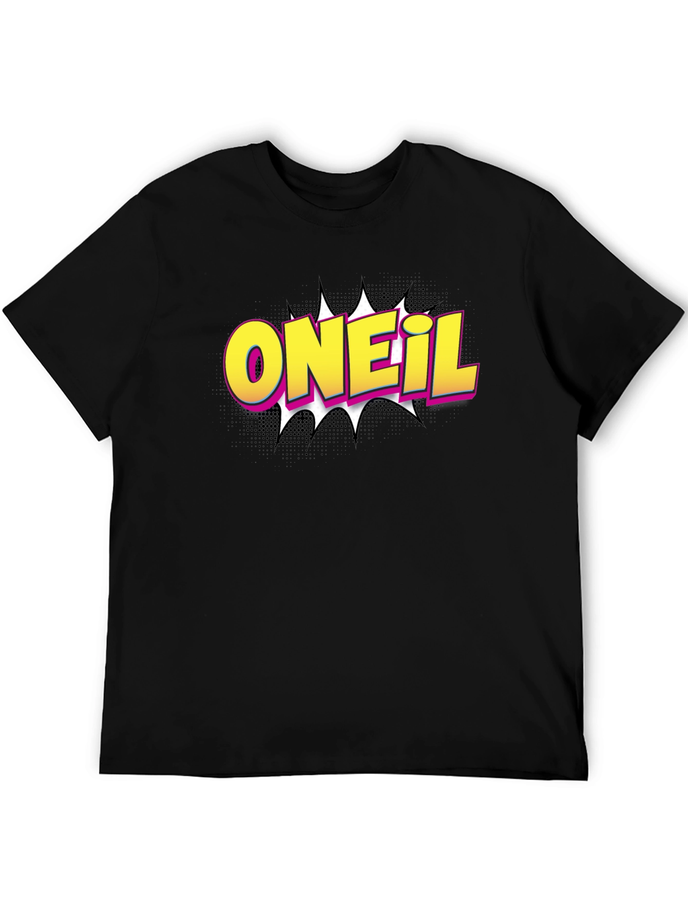 ONEil Comic Style Black T-Shirt