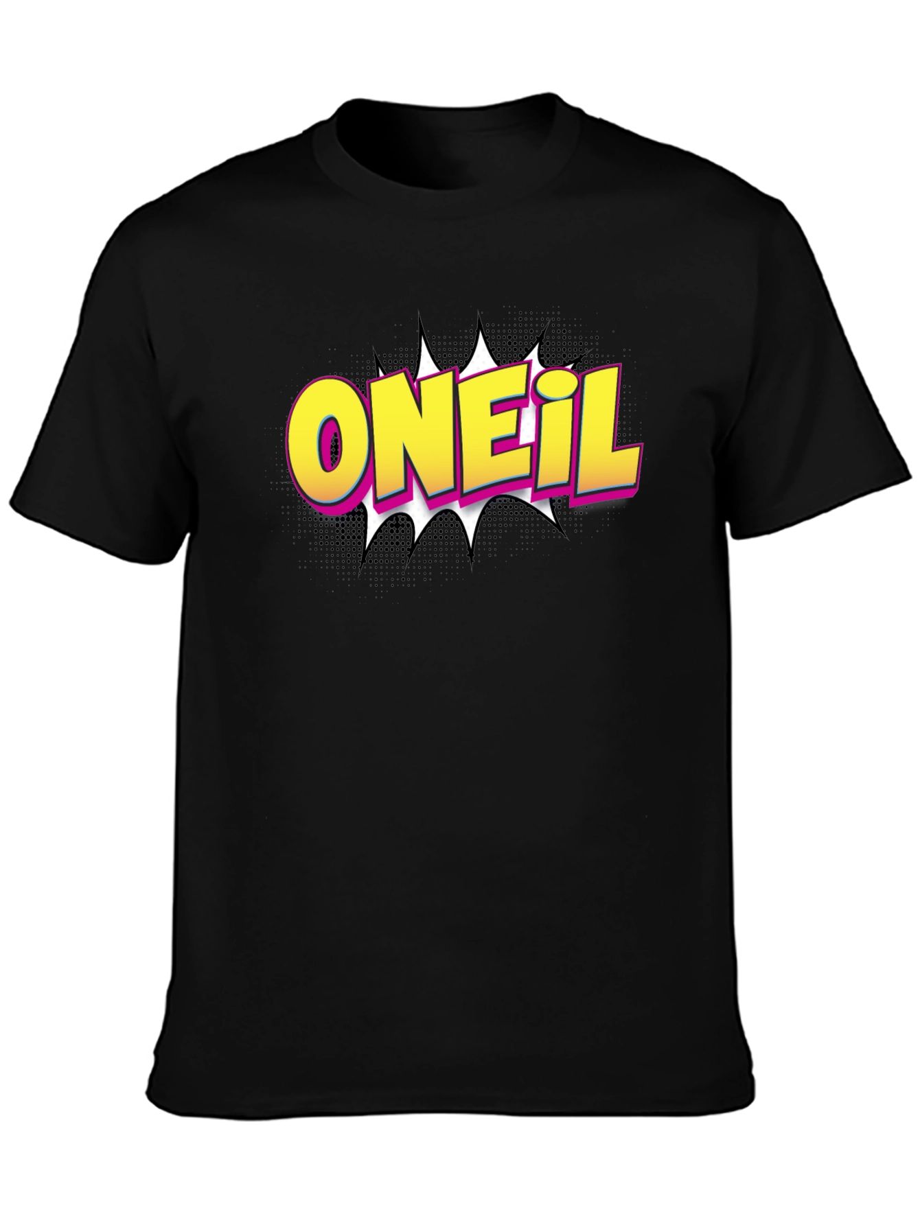 ONEil Comic Style Black T-Shirt