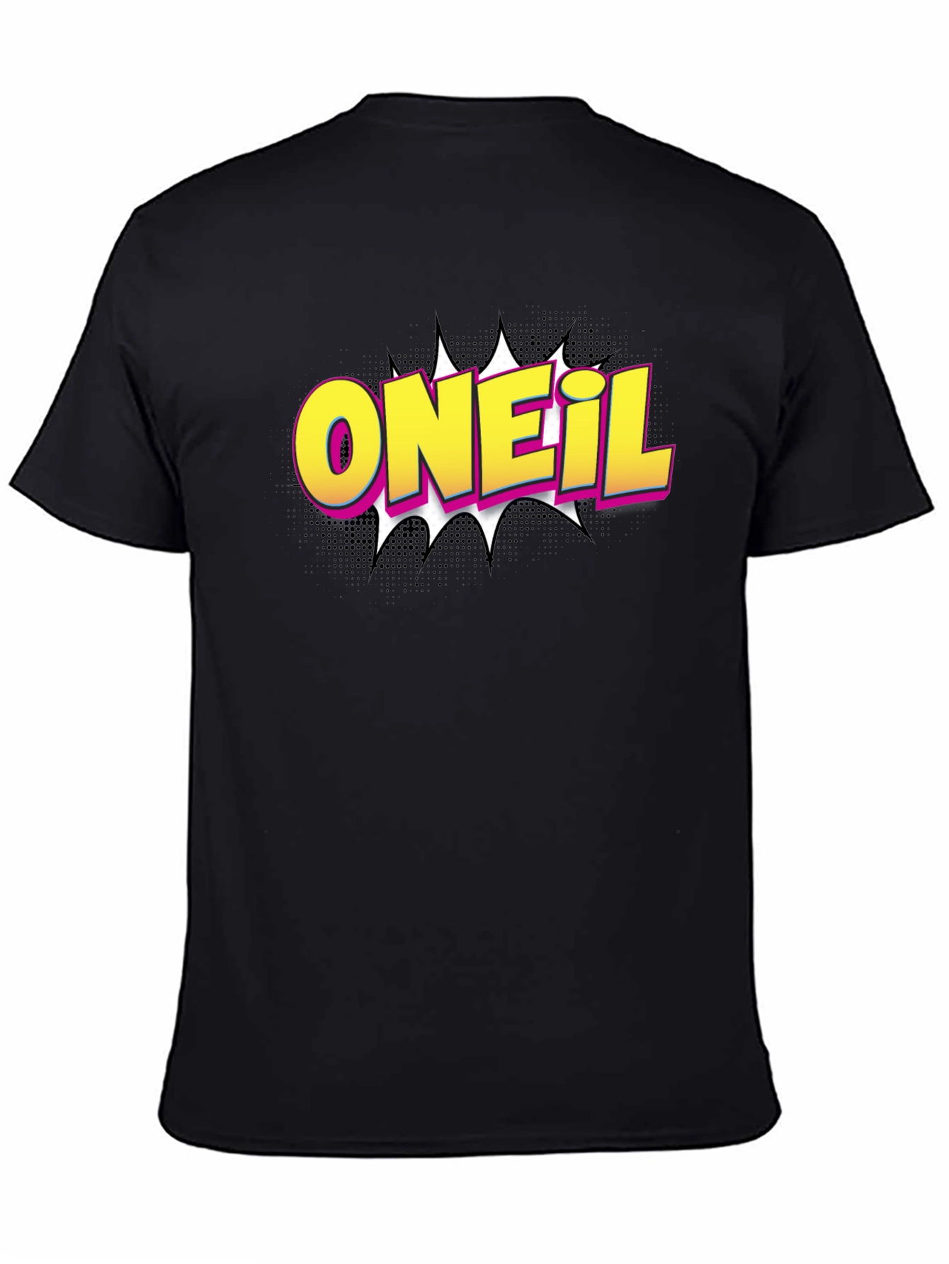 ONEil Comic Style Black T-Shirt