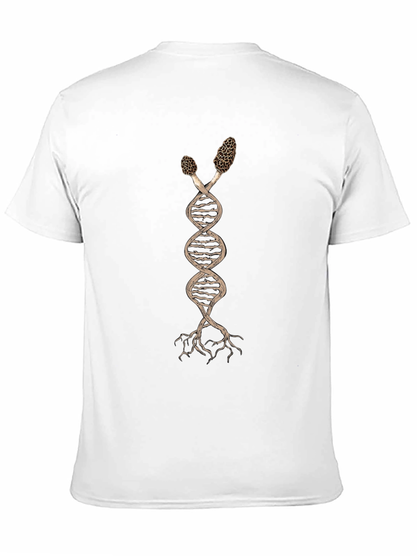 Mushroom DNA T-Shirt - Unique Graphic Tee