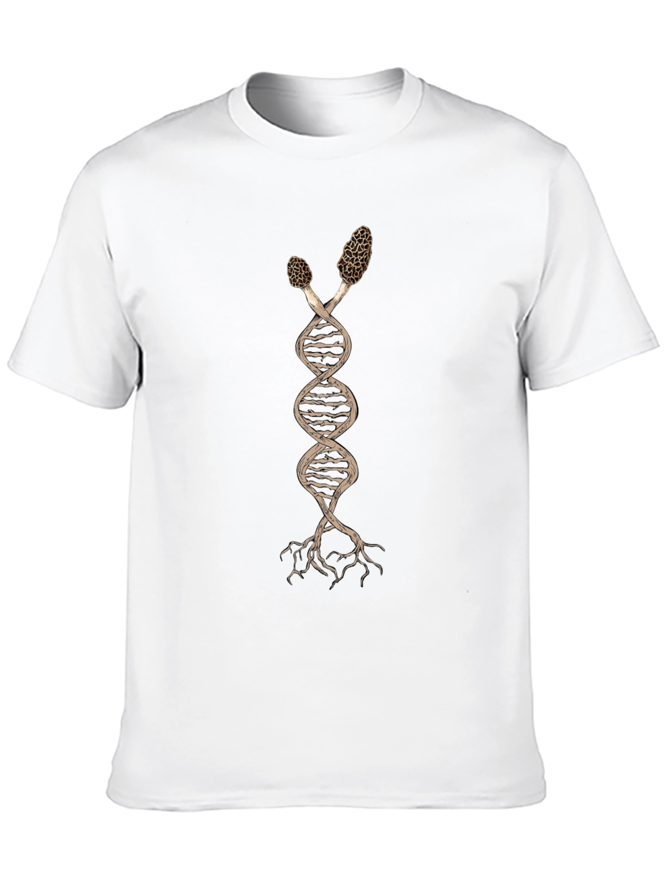 Mushroom DNA T-Shirt - Unique Graphic Tee