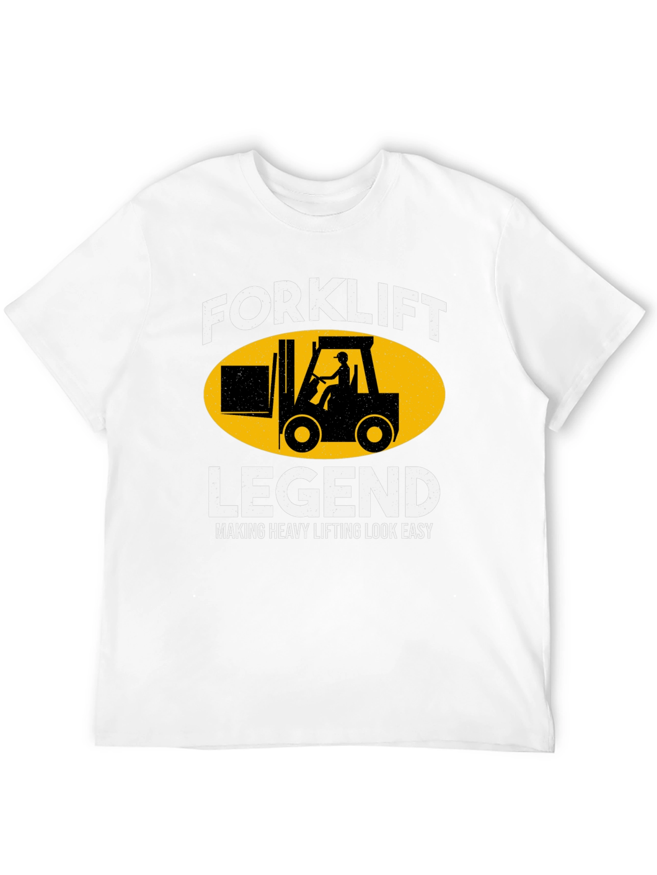 Forklift Legend T-Shirt: Heavy Lifting Made Easy!