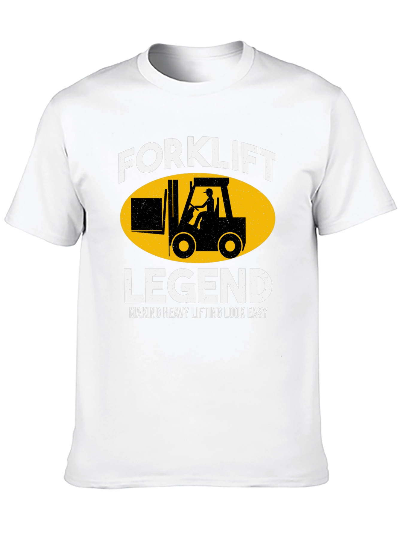 Forklift Legend T-Shirt: Heavy Lifting Made Easy!