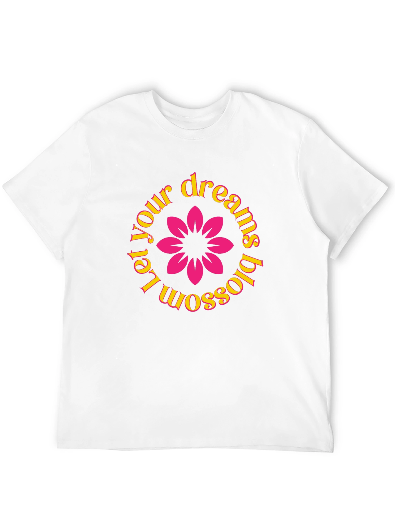 Dreams Blossom Black T-Shirt