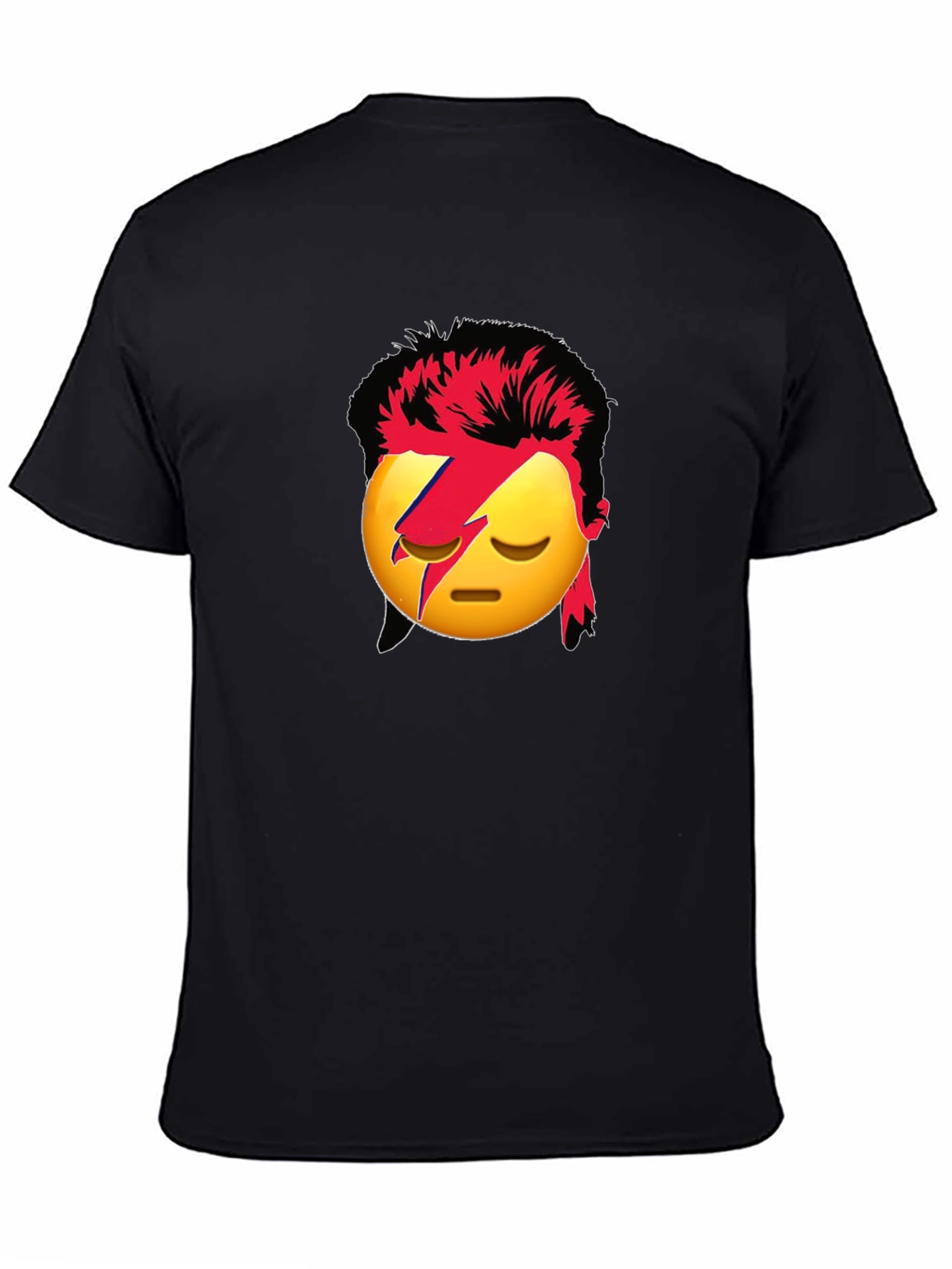 Emoji Bowie T-Shirt - Rock & Pop Culture Tee