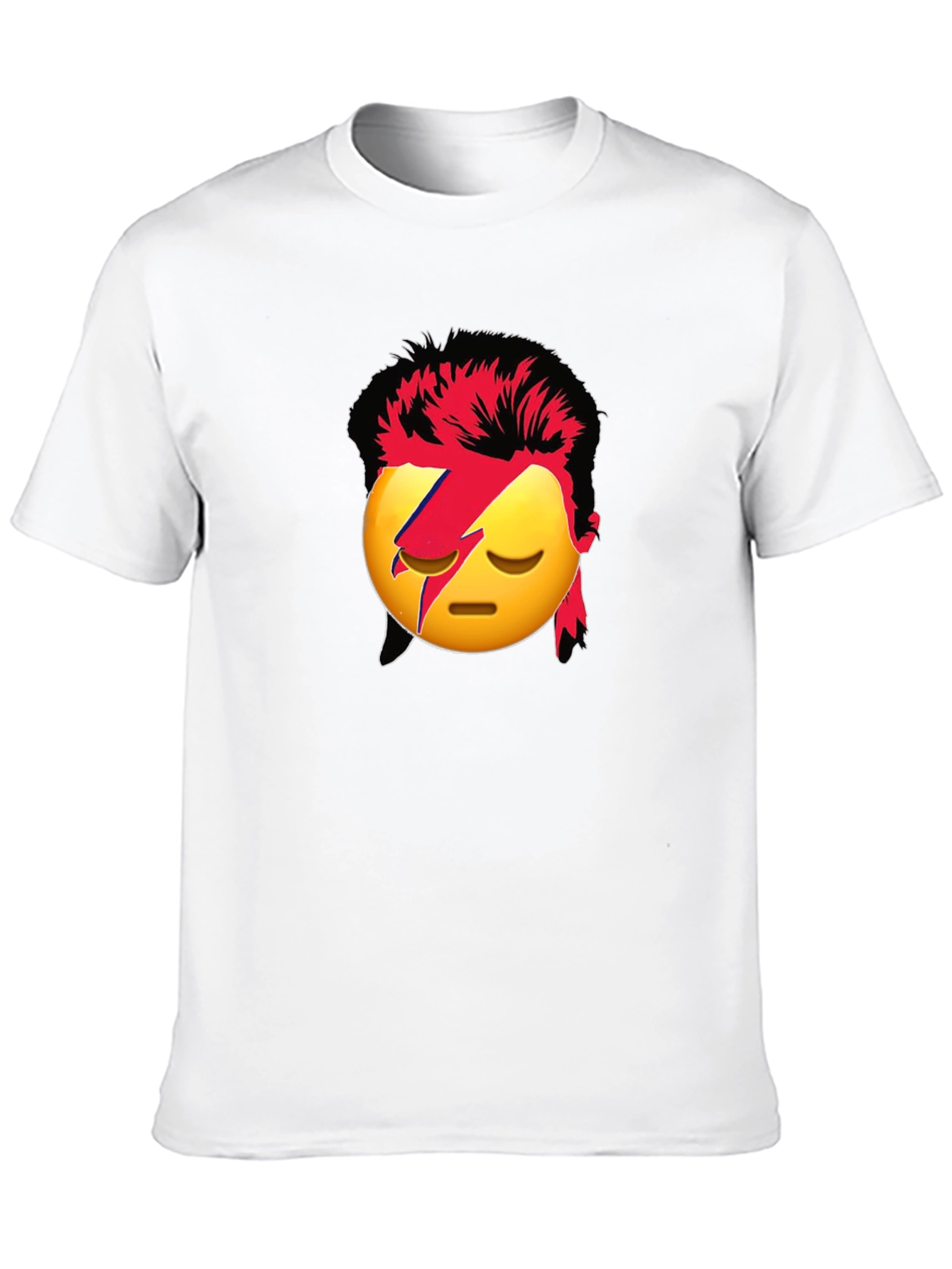 Emoji Bowie T-Shirt - Rock & Pop Culture Tee