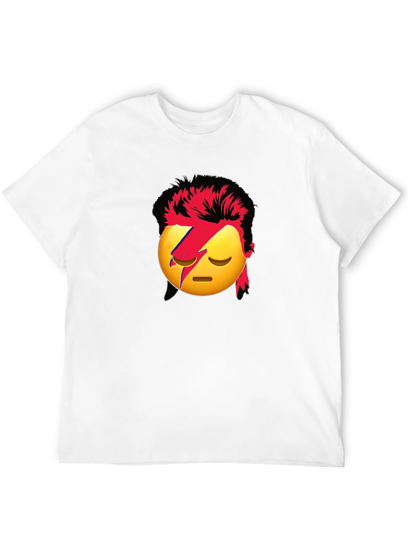 Emoji Bowie T-Shirt - Rock & Pop Culture Tee