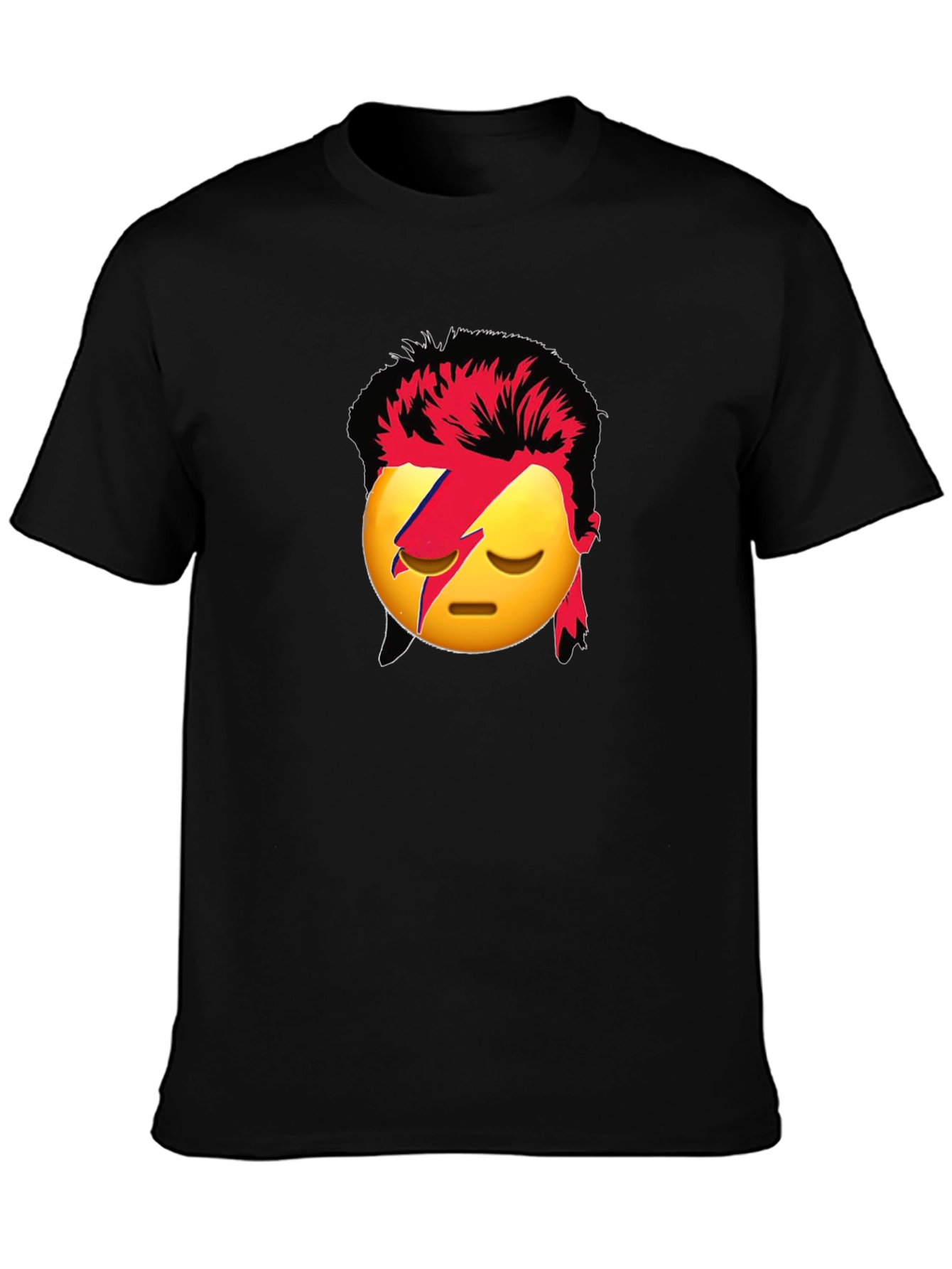 Emoji Bowie T-Shirt - Rock & Pop Culture Tee
