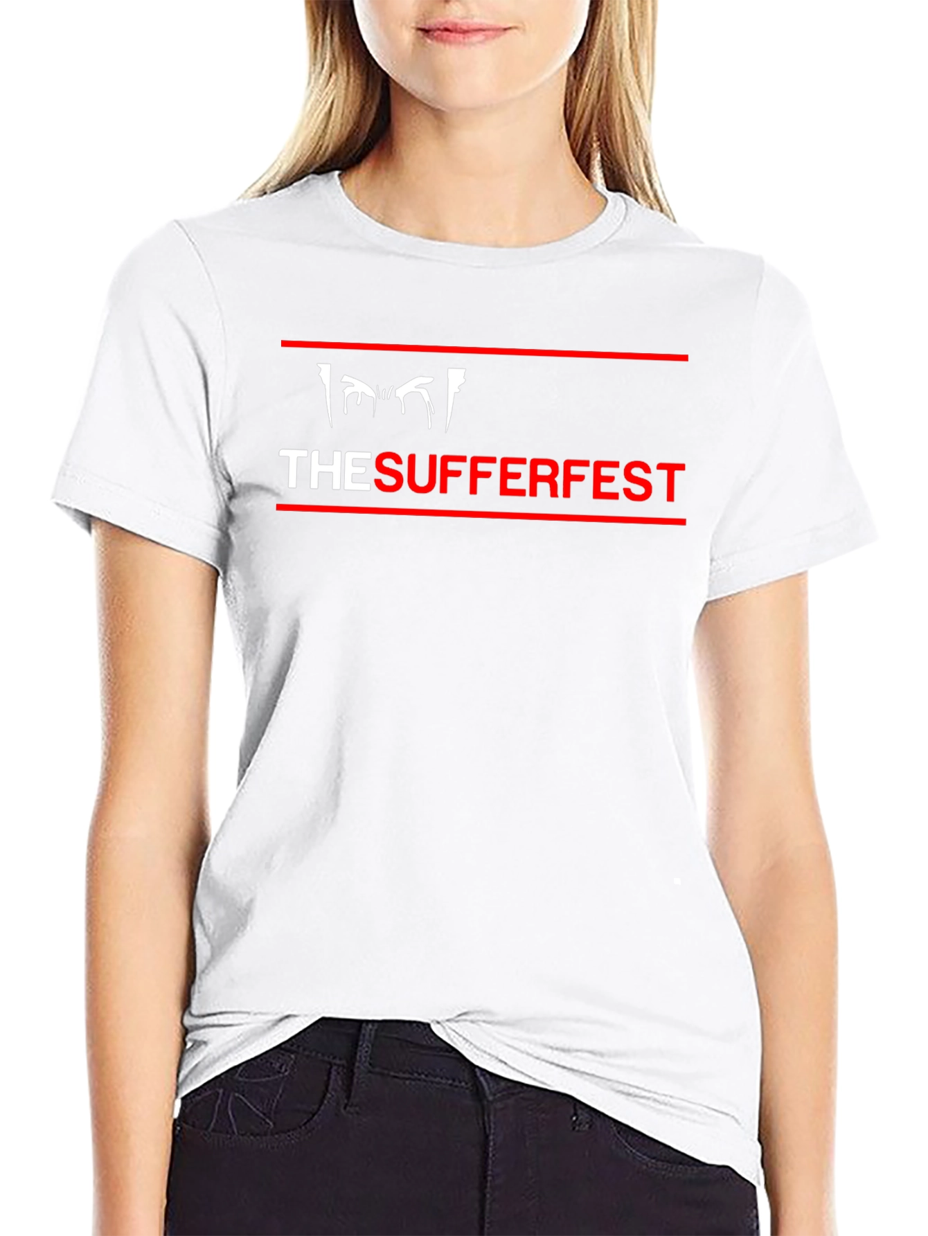 The Sufferfest Black Graphic T-Shirt
