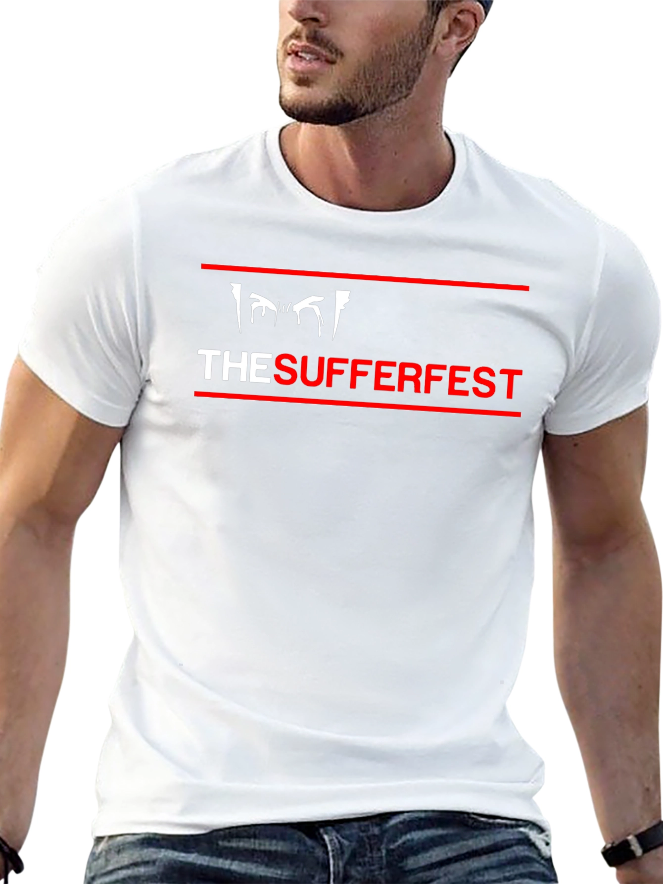 The Sufferfest Black Graphic T-Shirt