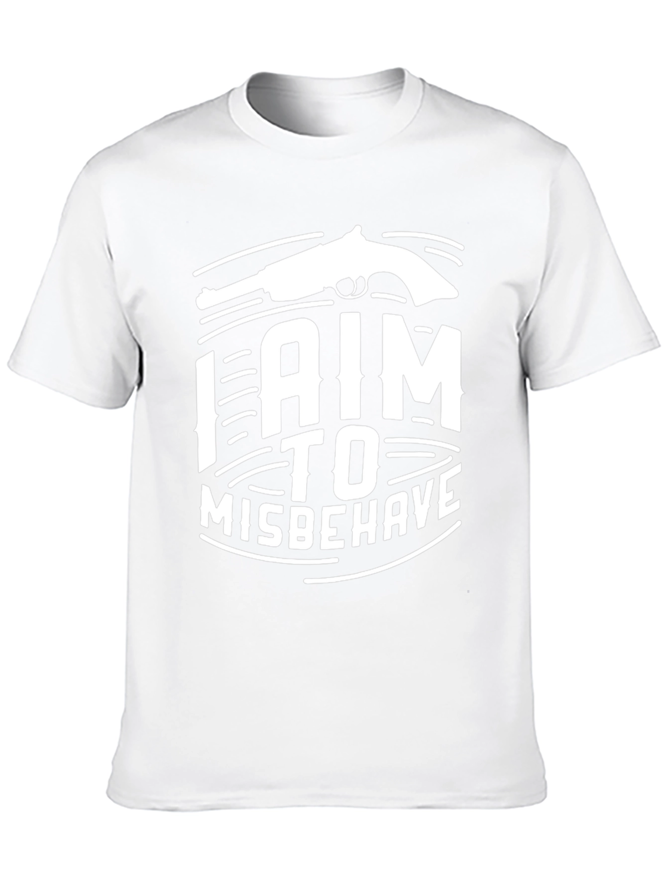 I Aim to Misbehave Graphic Tee