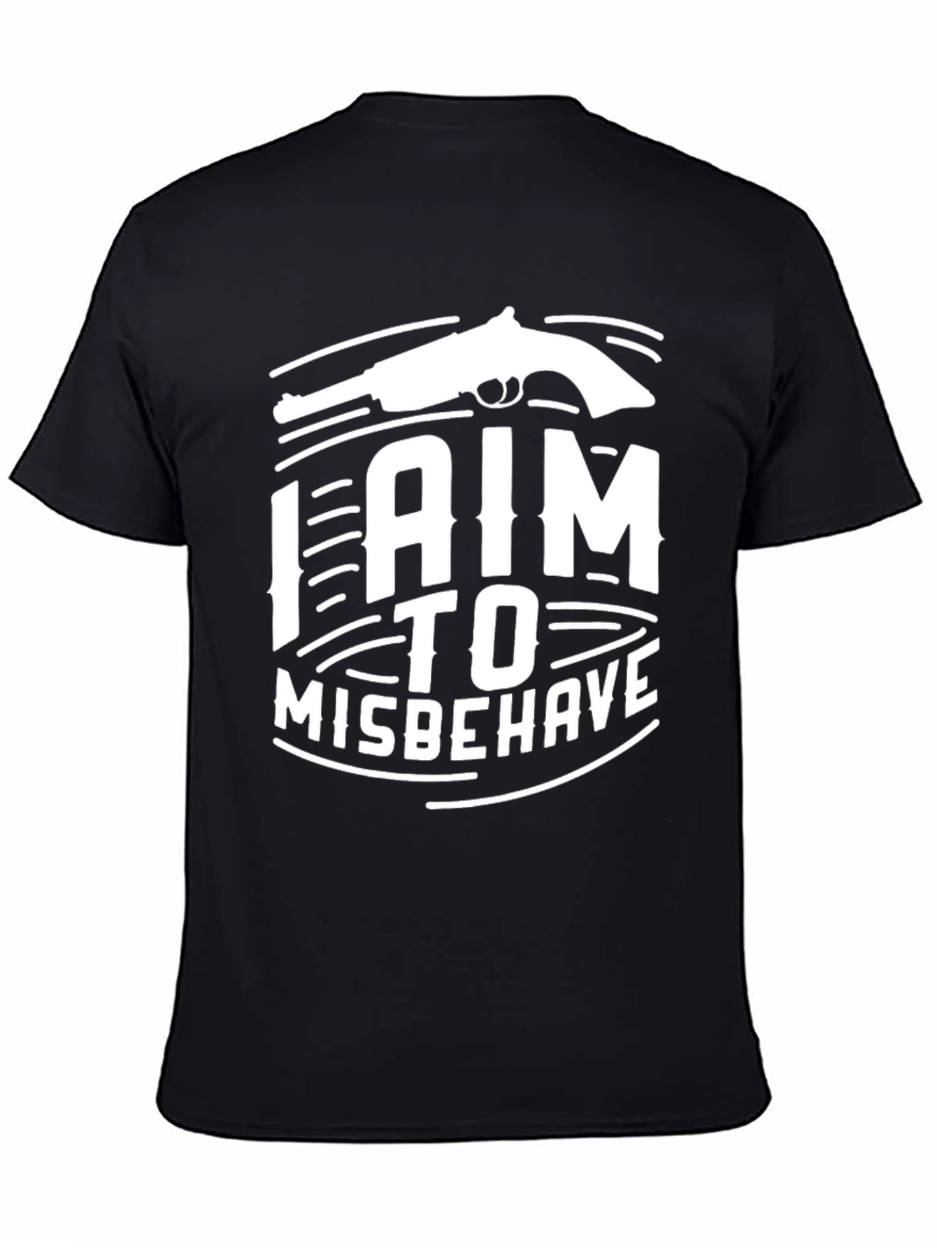 I Aim to Misbehave Graphic Tee