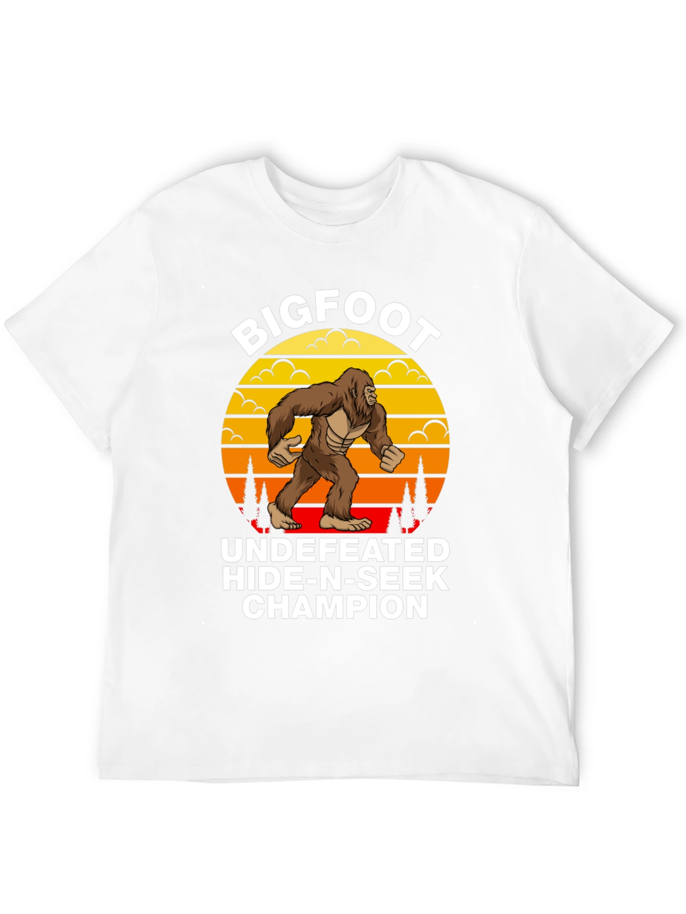 Bigfoot Hide-n-Seek Champion T-Shirt
