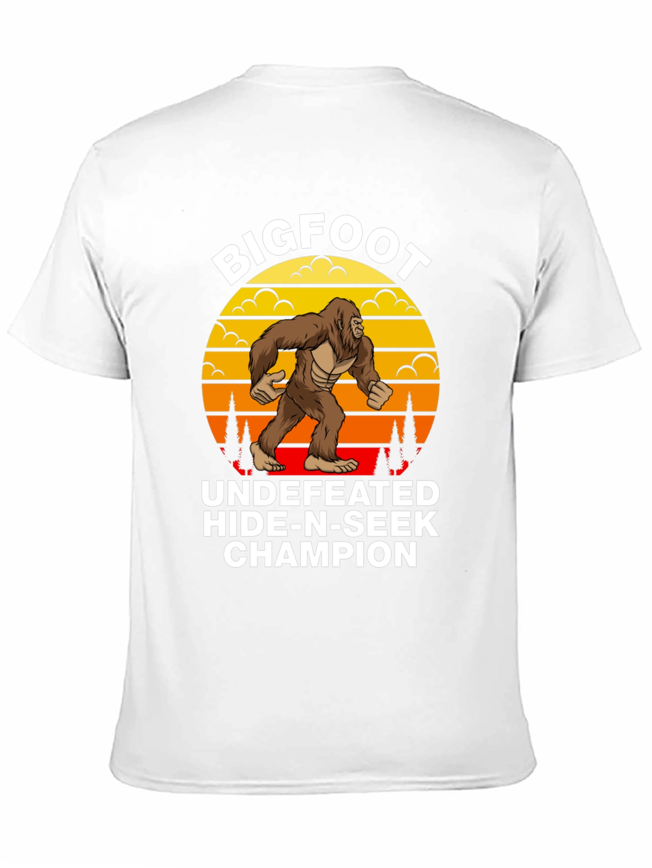 Bigfoot Hide-n-Seek Champion T-Shirt
