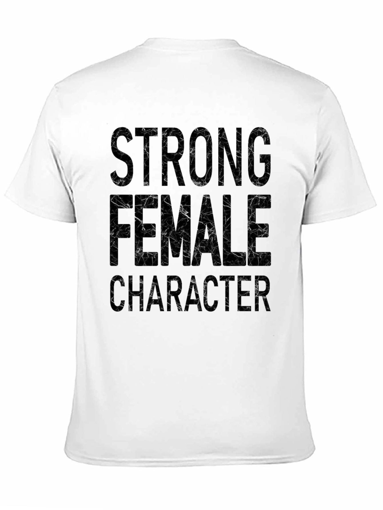 Strong Female Character Black T-Shirt