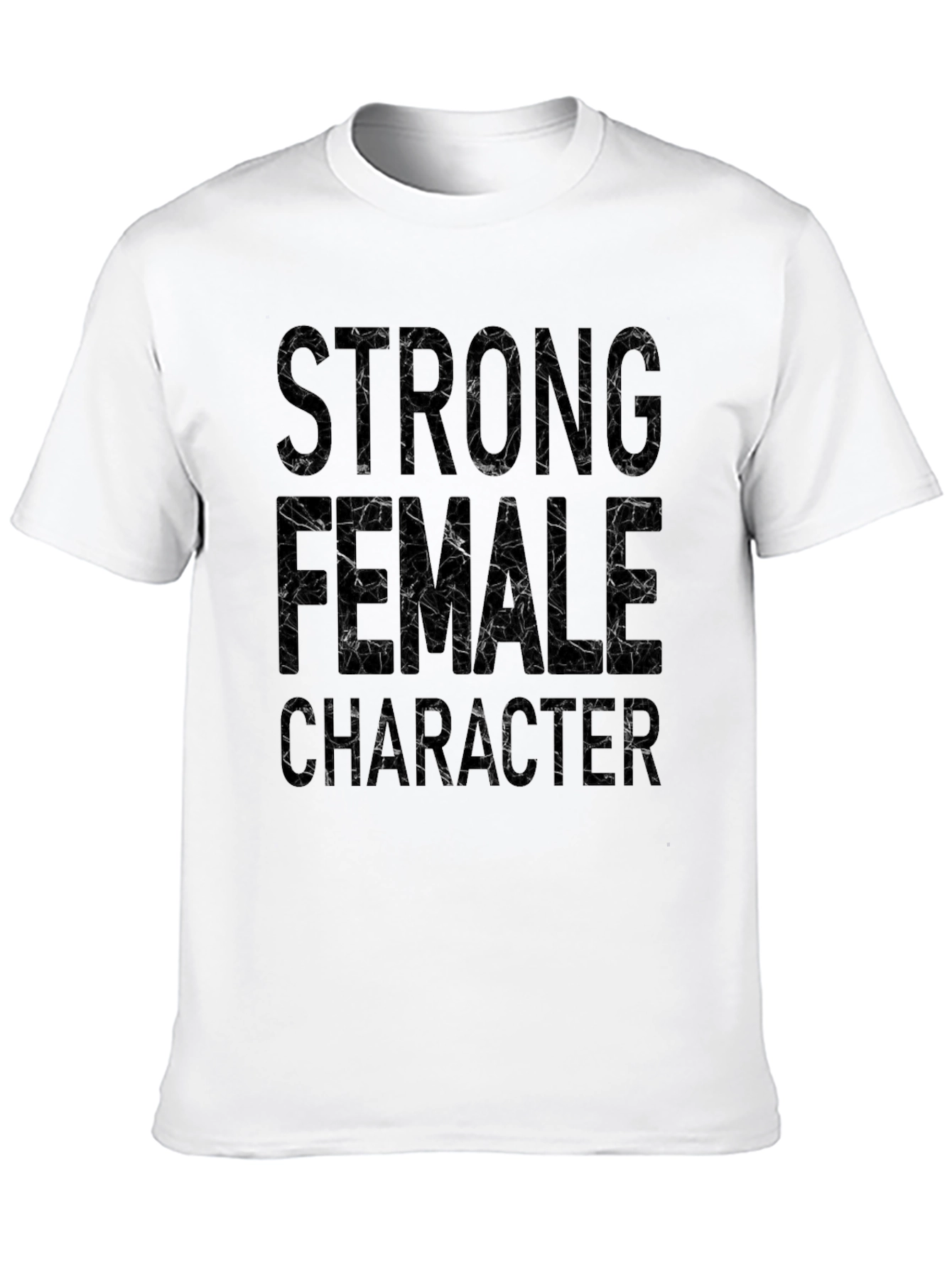 Strong Female Character Black T-Shirt