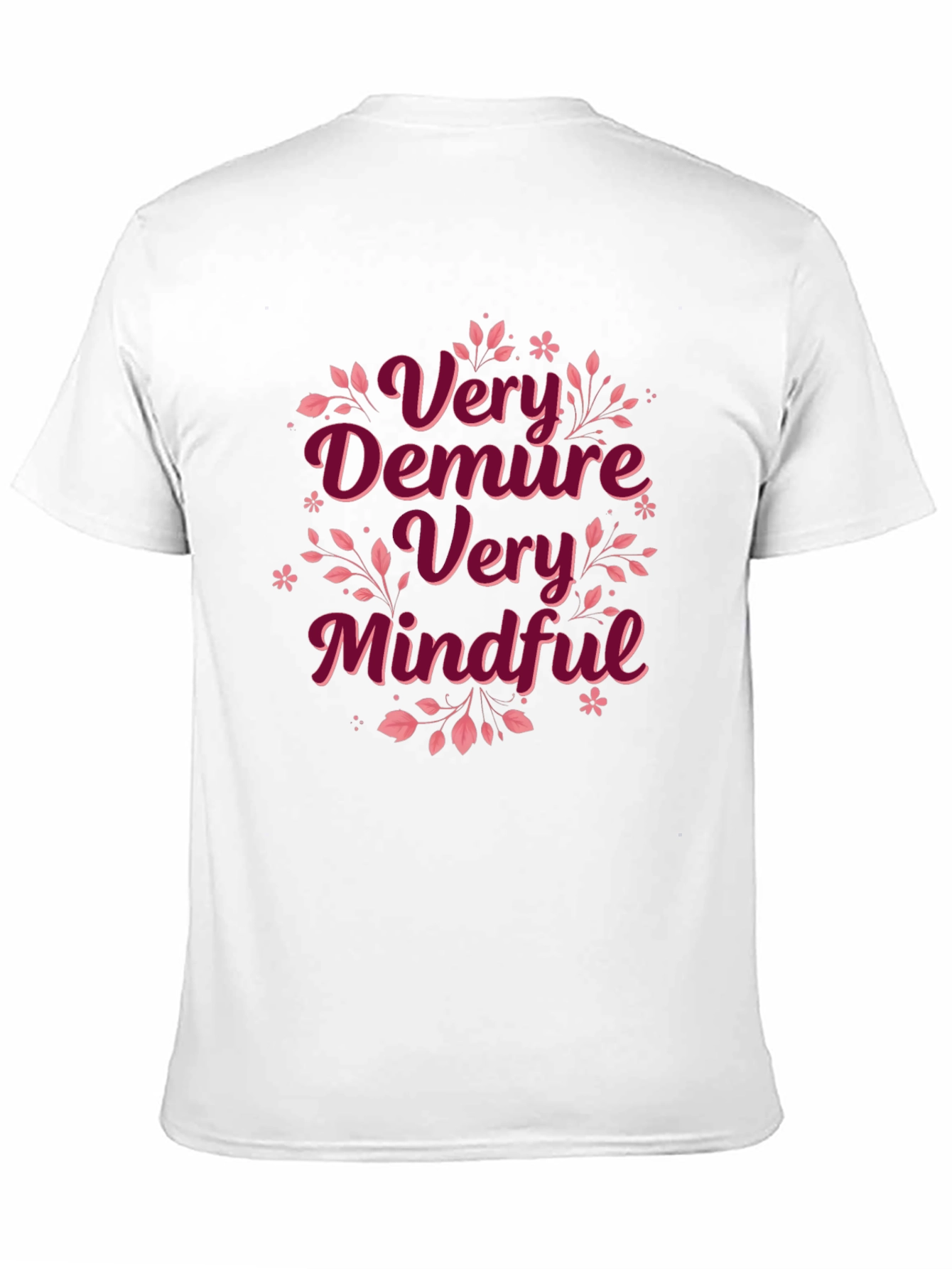 Very Demure Mindful Black T-Shirt