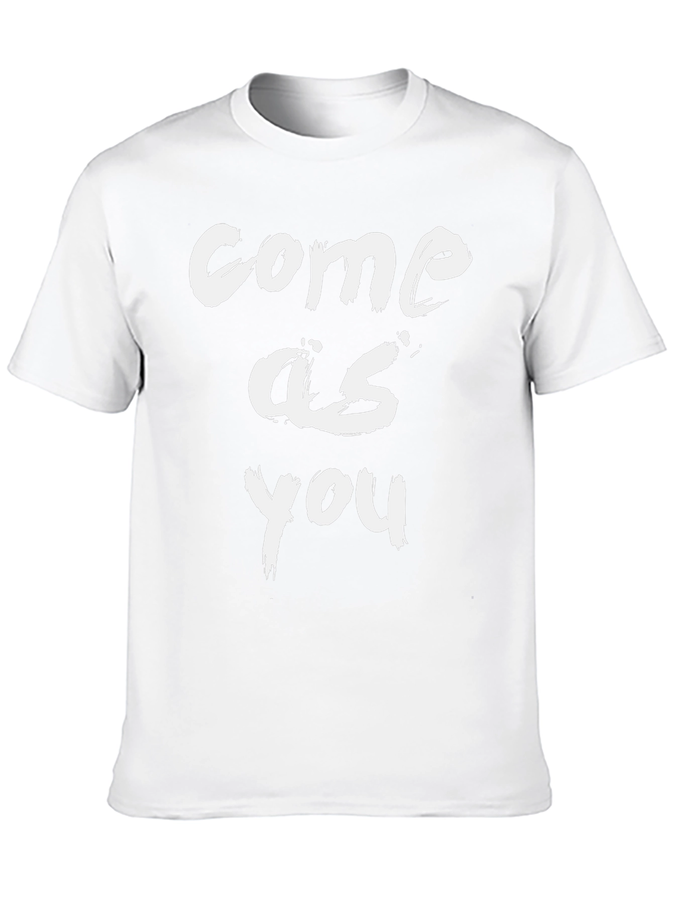 Come As You Are Black T-Shirt