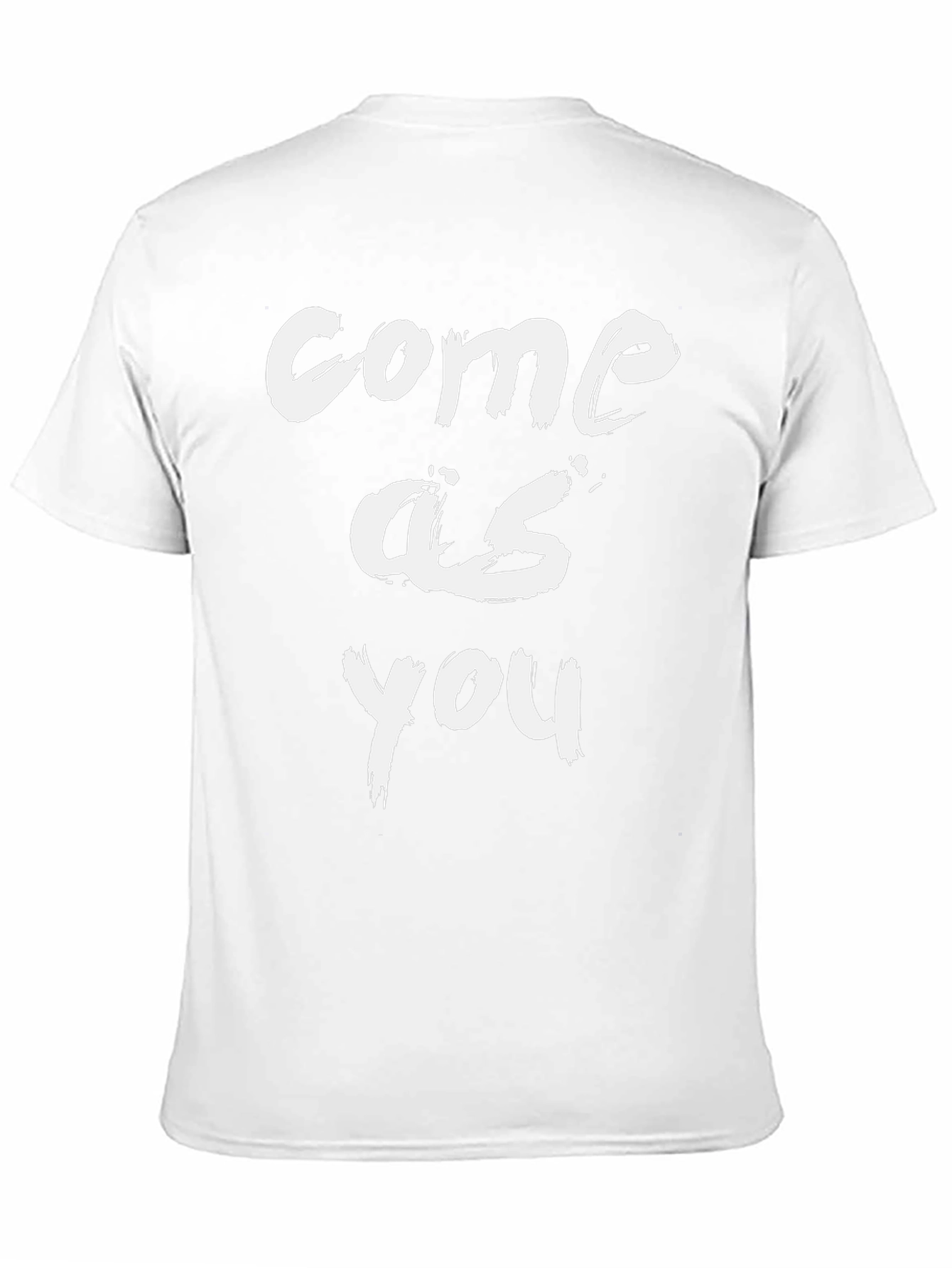 Come As You Are Black T-Shirt