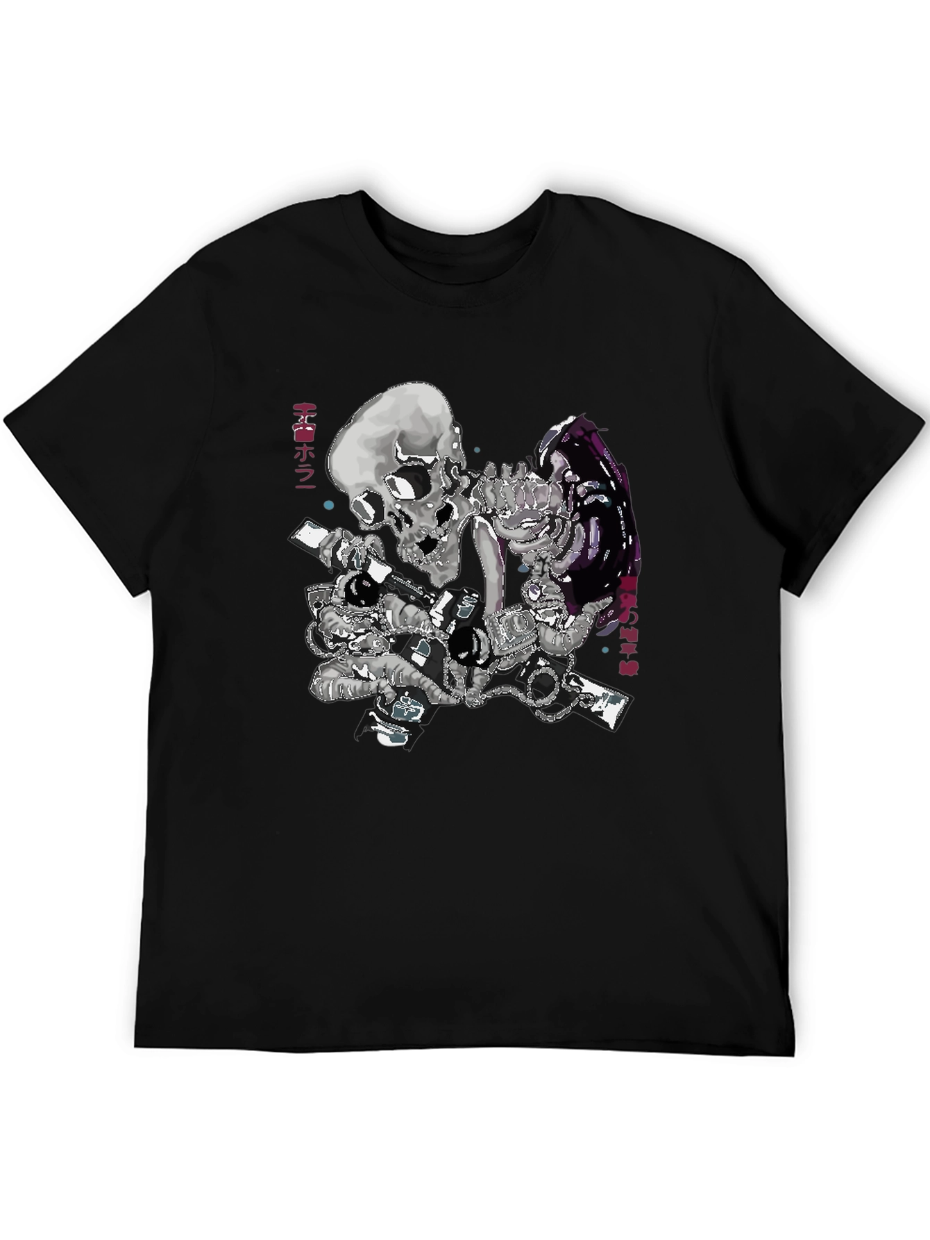 Skull Astronaut Graphic T-Shirt