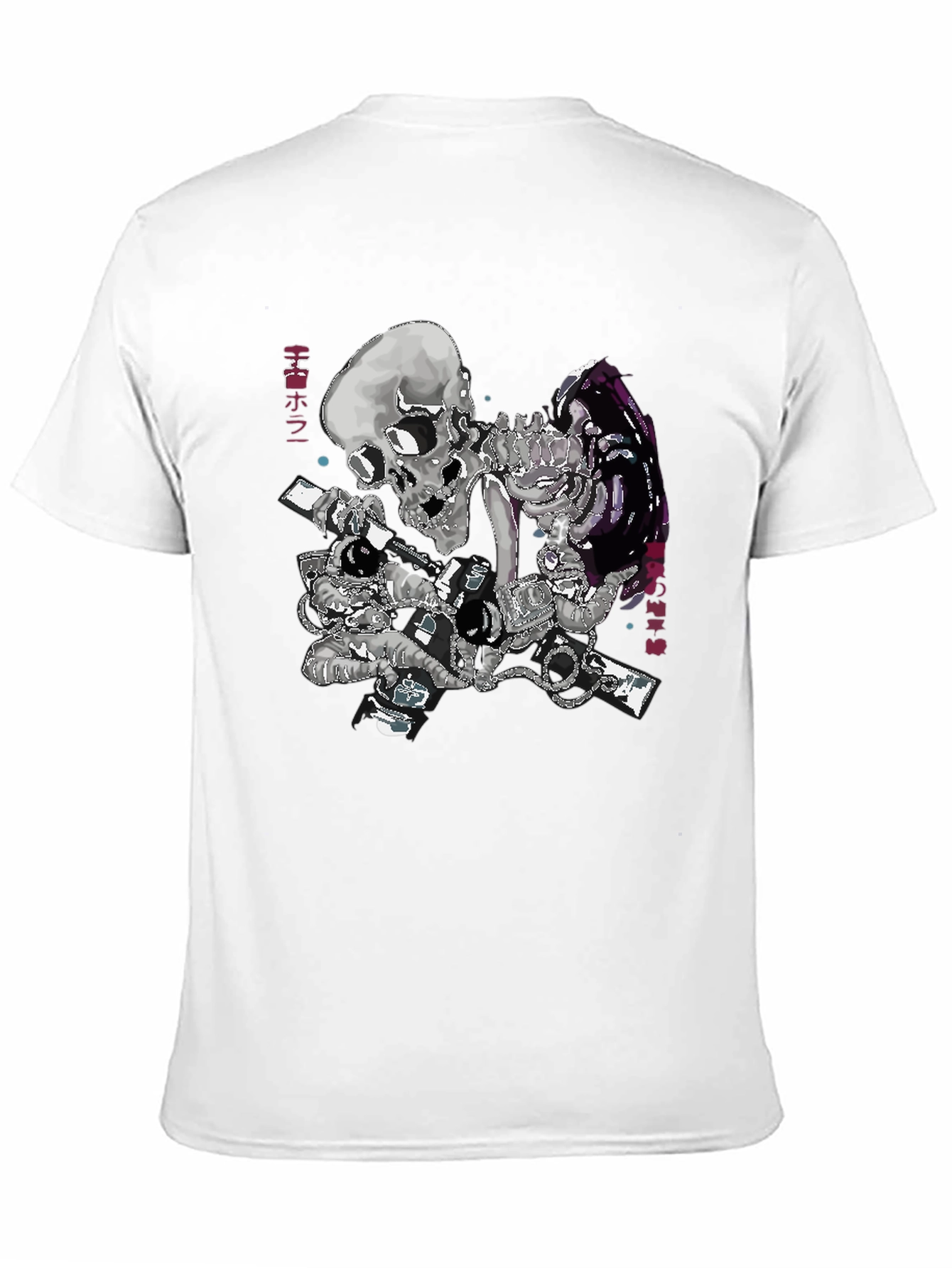 Skull Astronaut Graphic T-Shirt