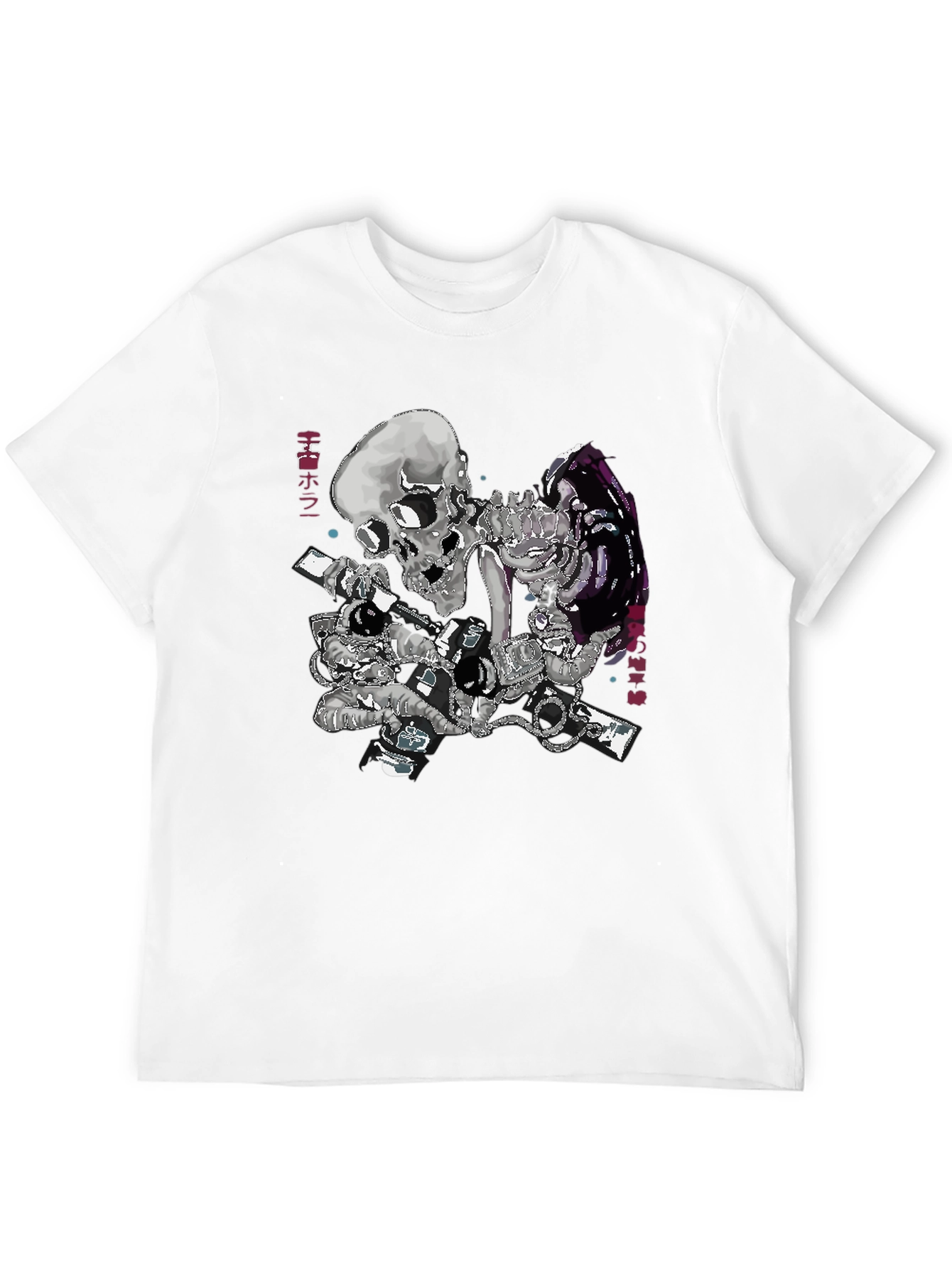 Skull Astronaut Graphic T-Shirt