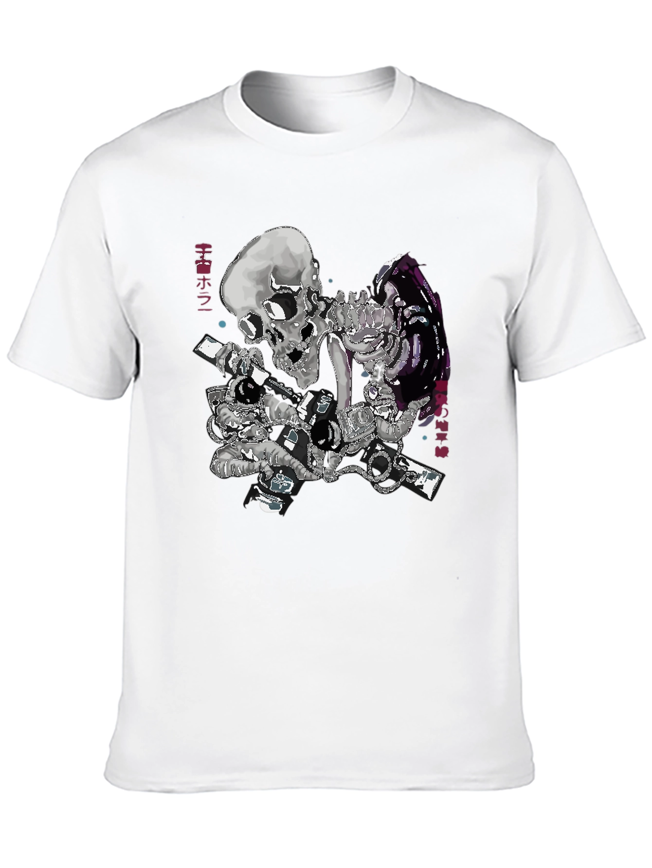 Skull Astronaut Graphic T-Shirt
