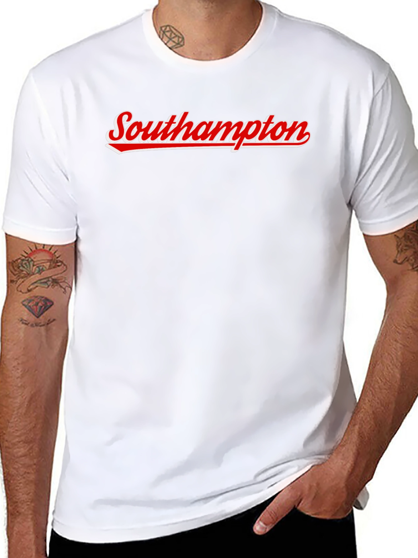 Southampton Black T-Shirt