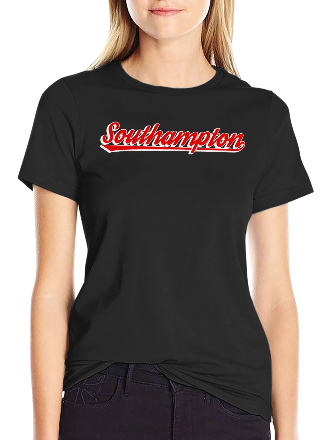 Southampton Black T-Shirt