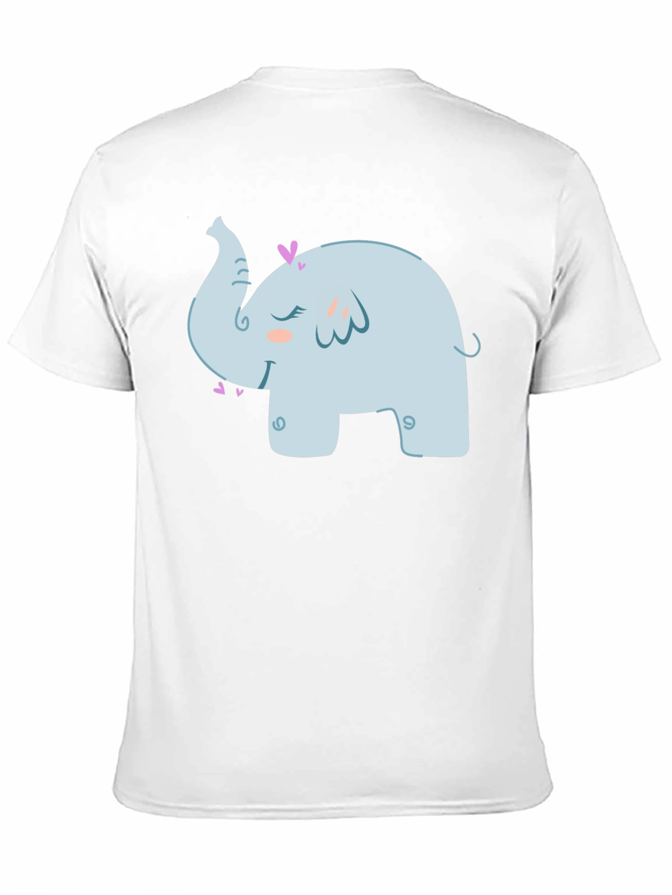 Cute Elephant Graphic T-Shirt