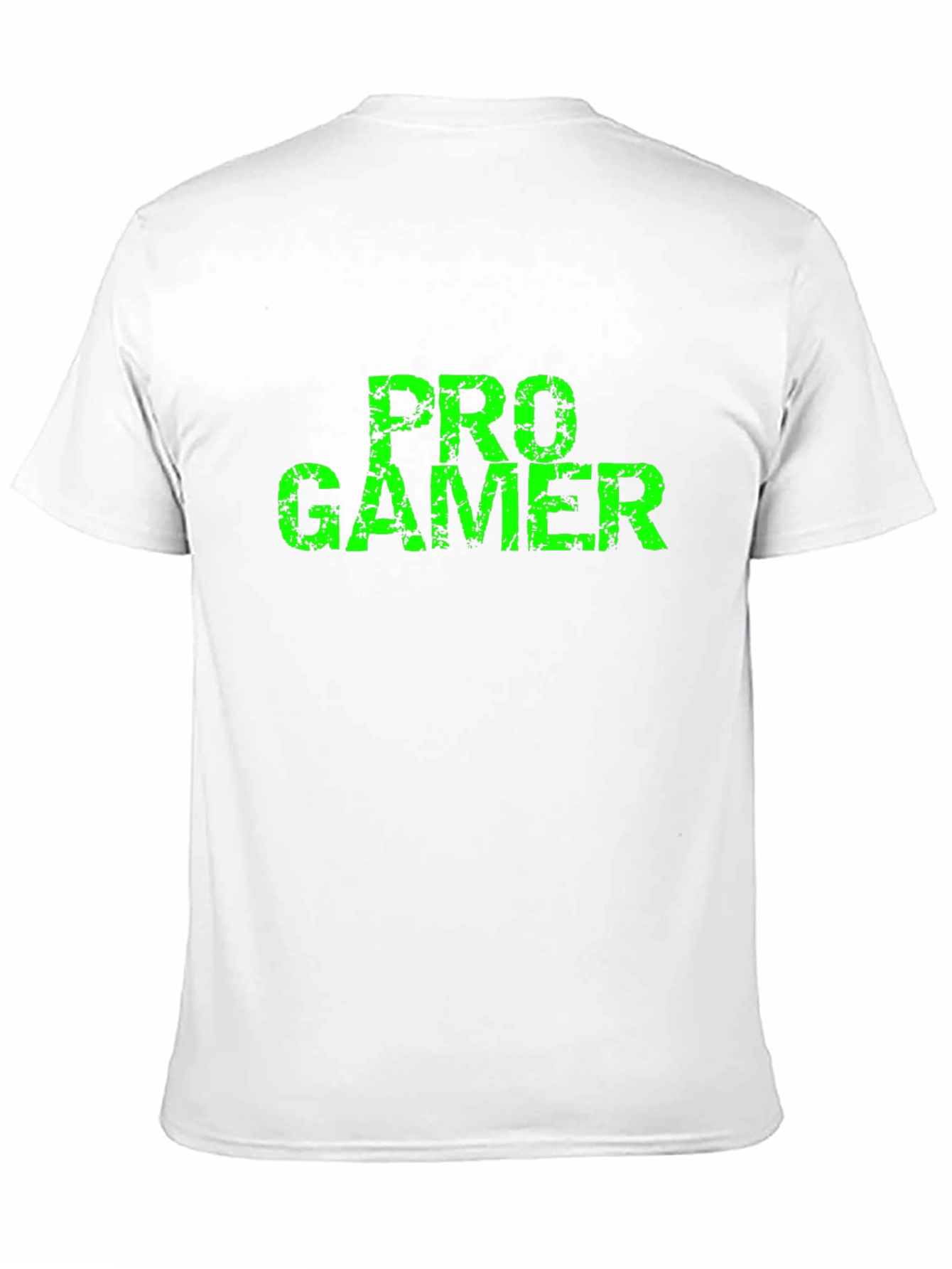 Pro Gamer Black T-Shirt - Distressed Graphic