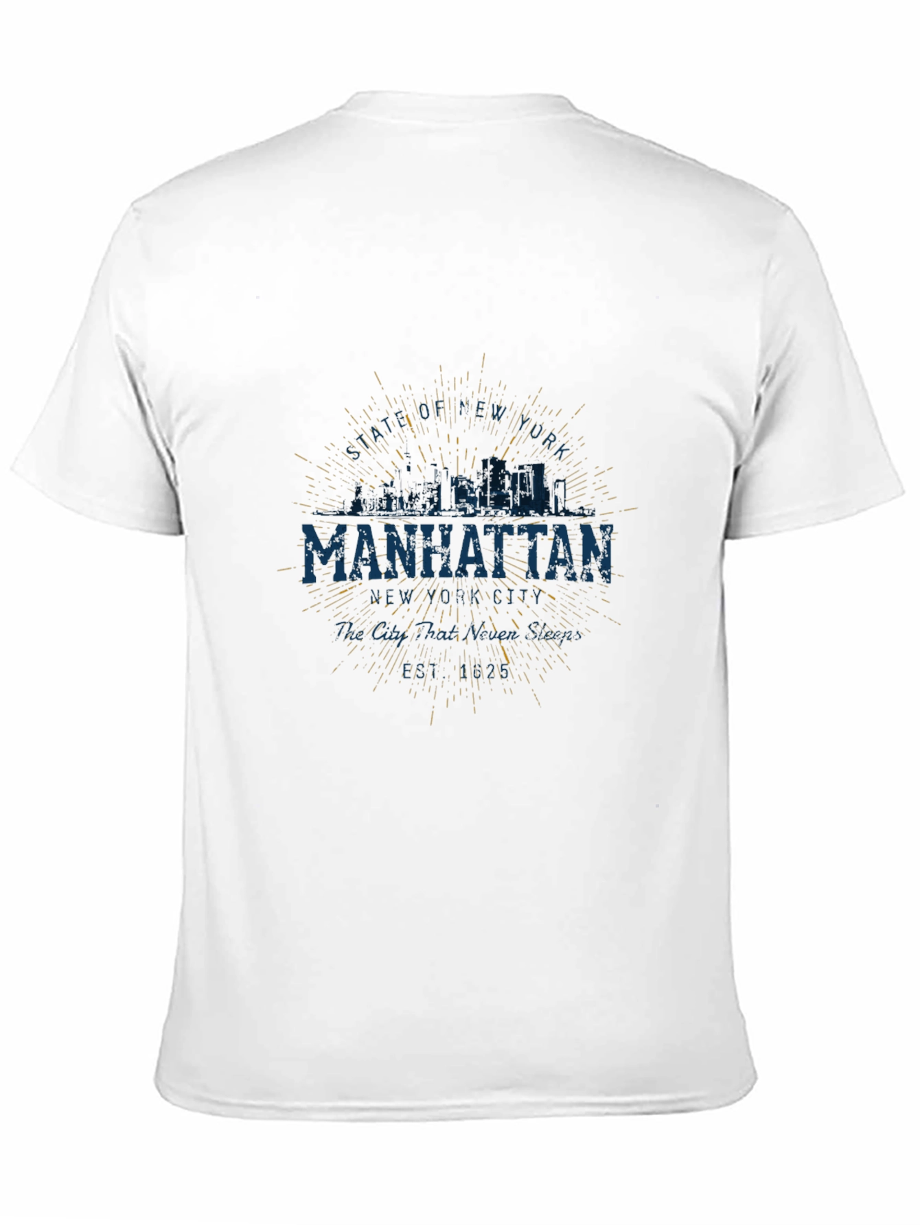 Manhattan Skyline Graphic T-Shirt
