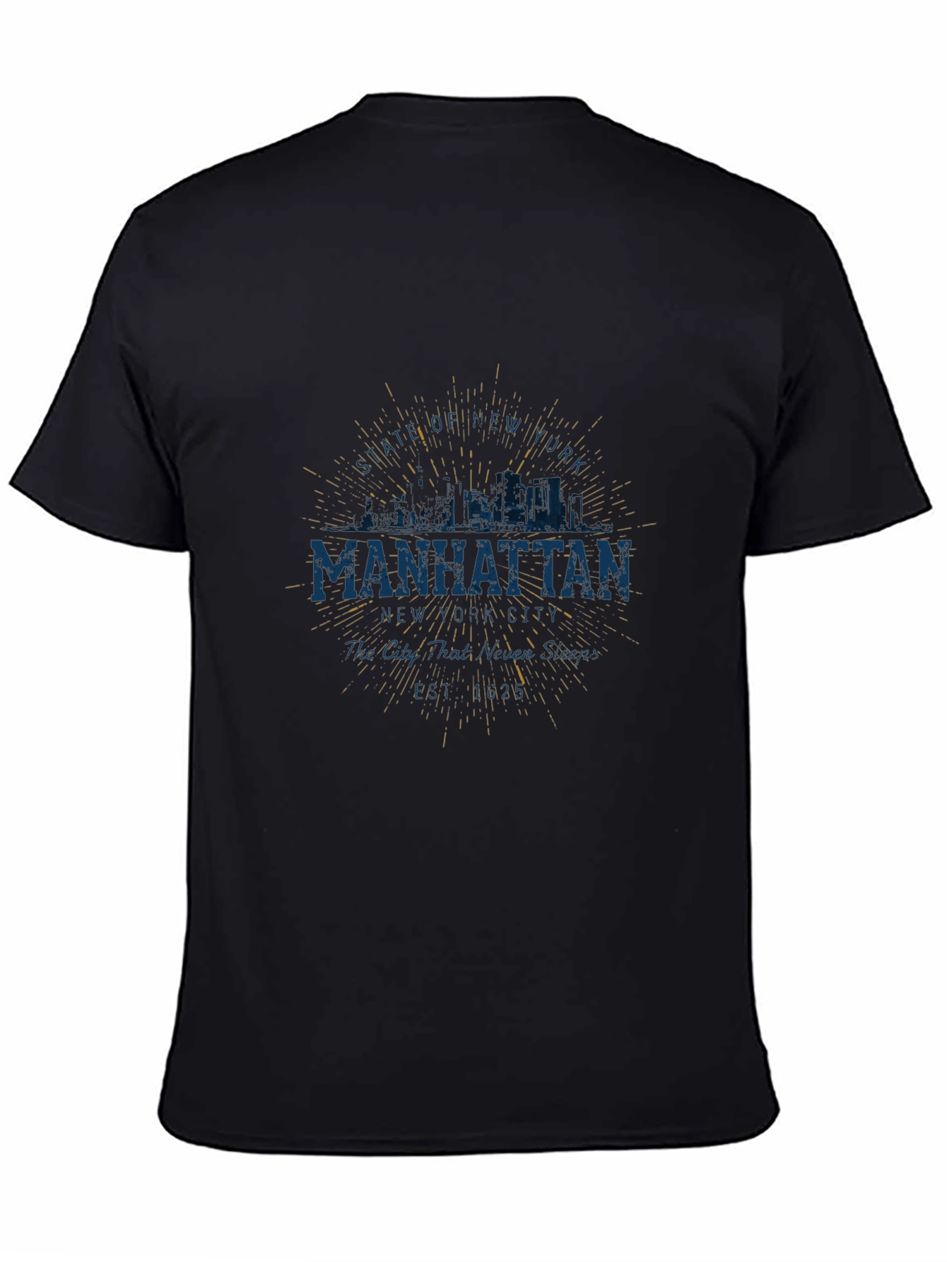 Manhattan Skyline Graphic T-Shirt