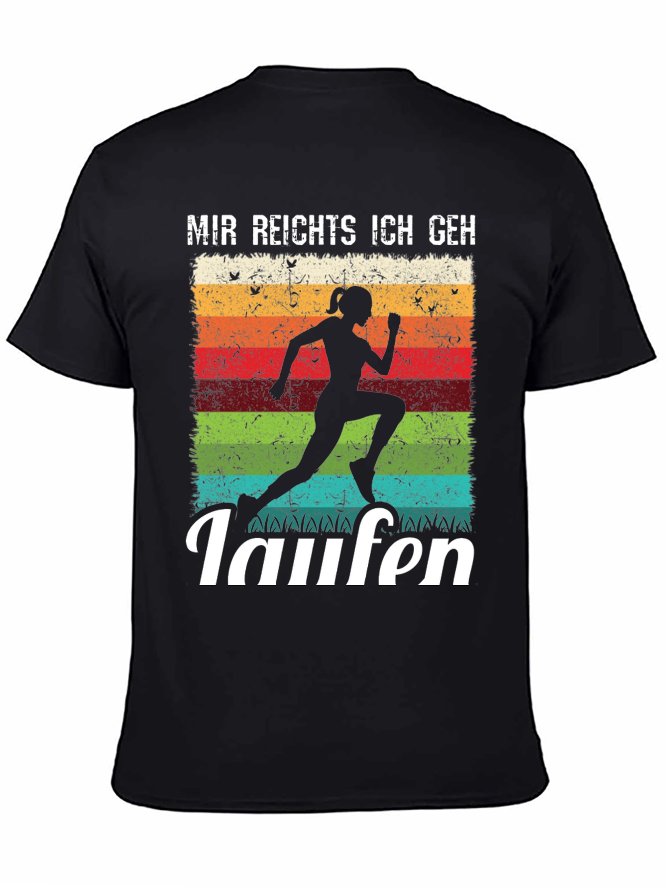 Mir Reichts Ich Geh Laufen Running Graphic Tee