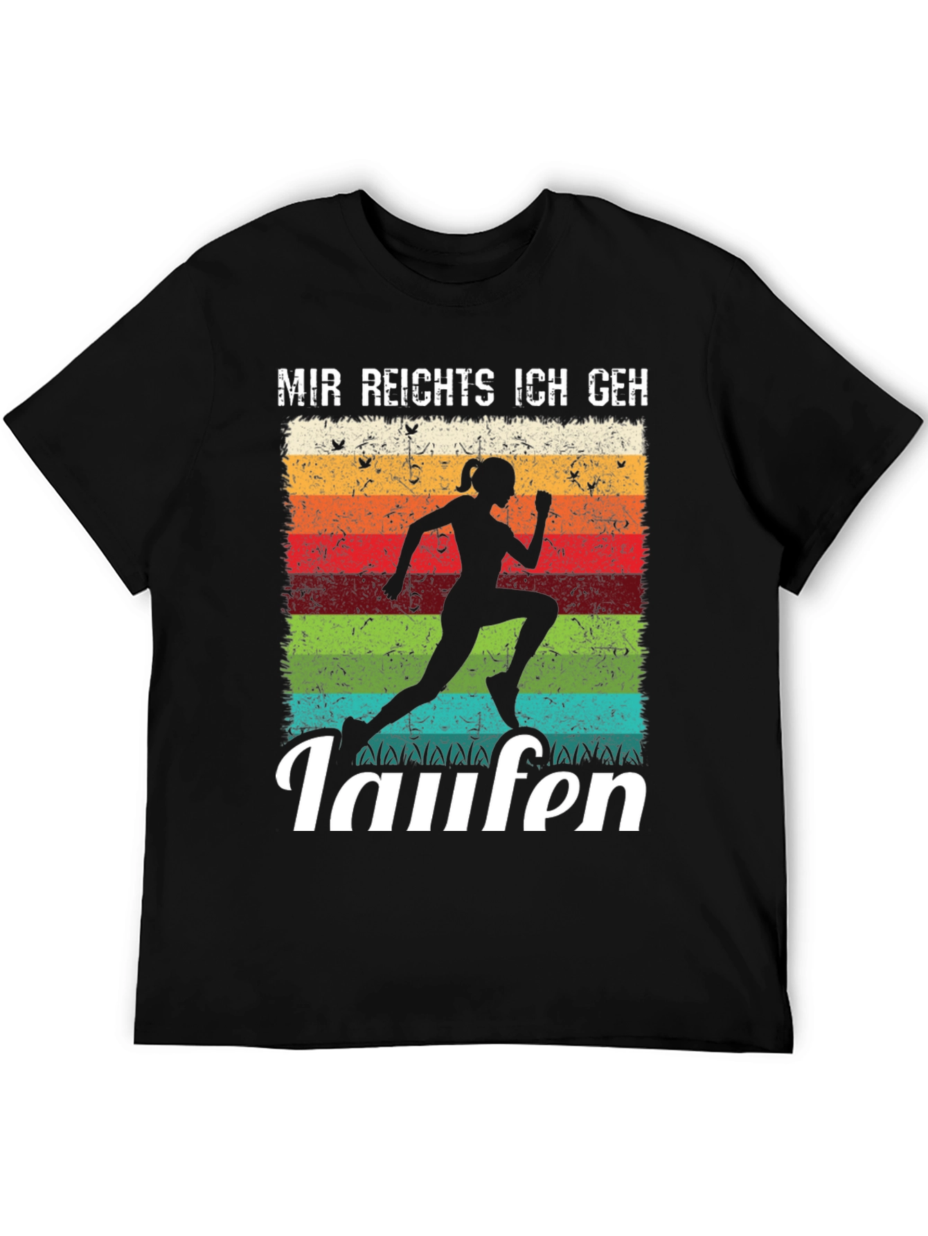 Mir Reichts Ich Geh Laufen Running Graphic Tee